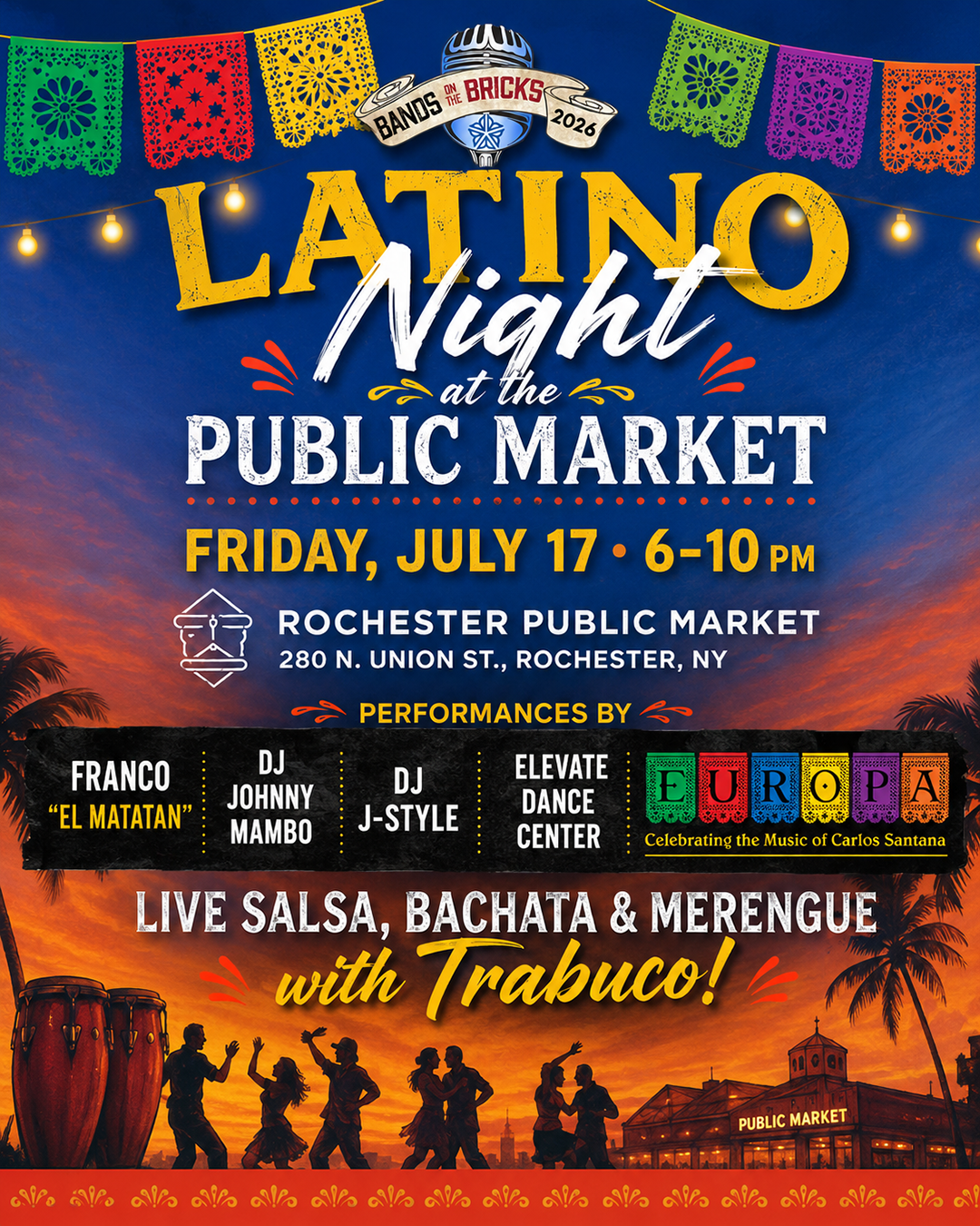 Europa at Latino Night at the Public Market