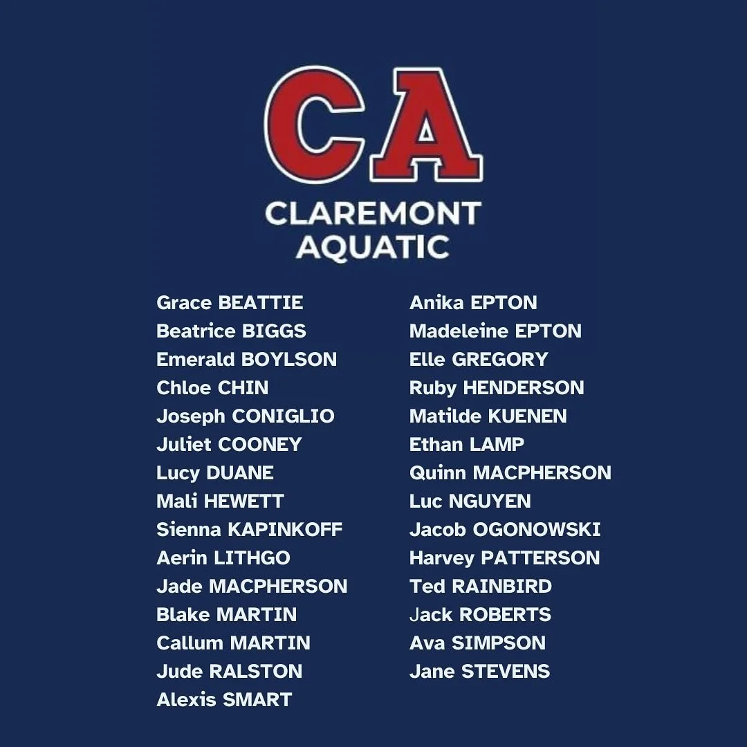 Good luck to our 29 swimmers competing in the 2024 Hancock Prospecting Western Australian Junior Short Course Championships this weekend ✨🏊&zwj;♂️🏊&zwj;♀️