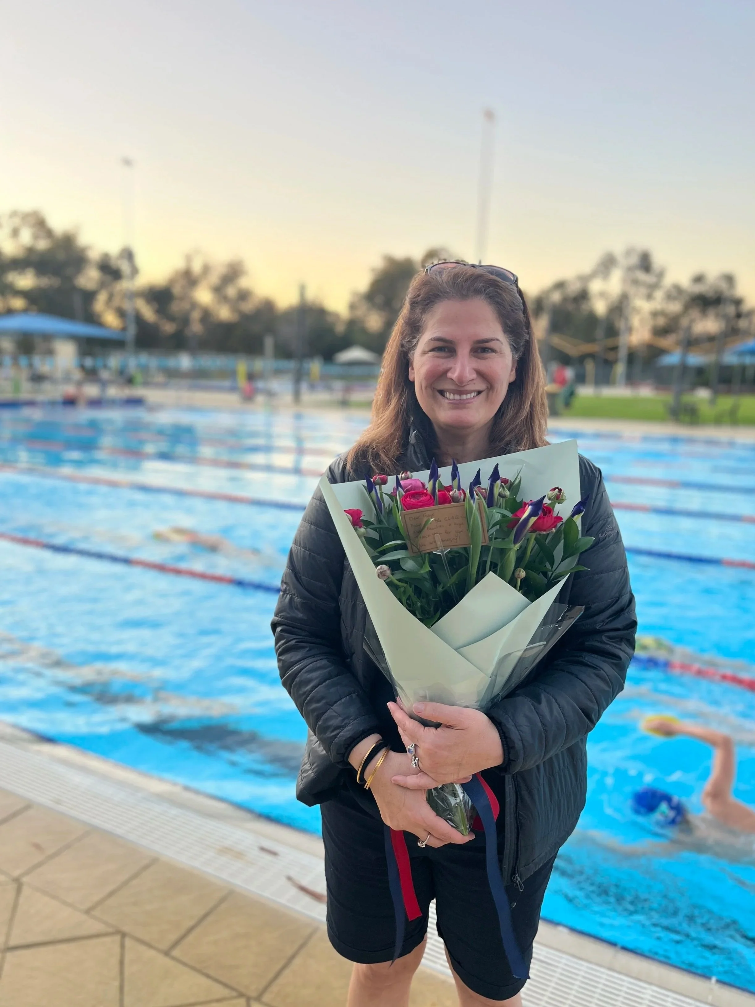 Gaye Pocrnja Head Coach of Claremont Aquatic Swimming Club