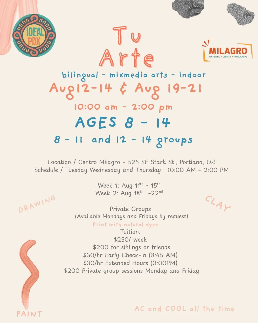 Tu Arte WORKSHOP