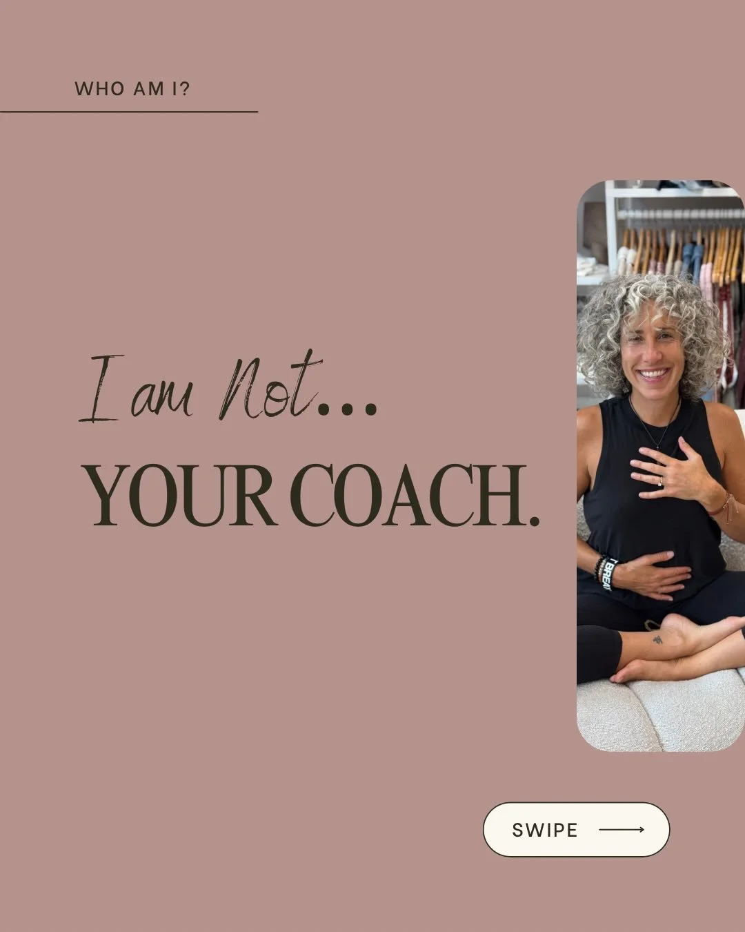 I&rsquo;m not your coach.
Not your guide.
Not your mentor.

And truthfully&hellip;
You don&rsquo;t need another one of those.

What you do need &mdash;
is to remember.

✨ Remember who you were before the conditioning.
✨ Before the expectations, the s