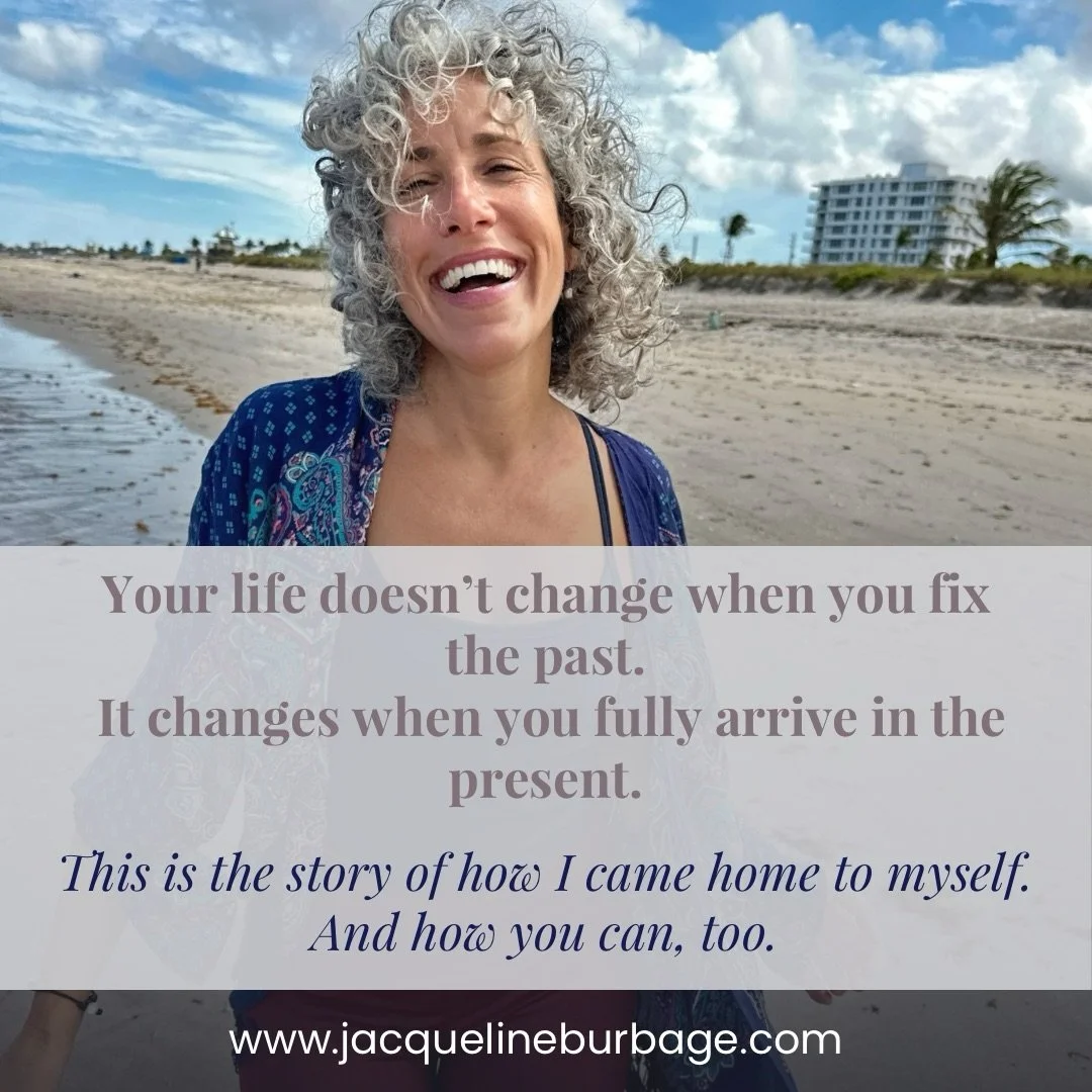 I didn&rsquo;t get here by reading a book or taking a training. (Although I did those too.)

I got here by living through what was happening.
By breaking.
By rebuilding from the body up.

From suicidal as a teen&hellip;
To hiding in alcohol through m