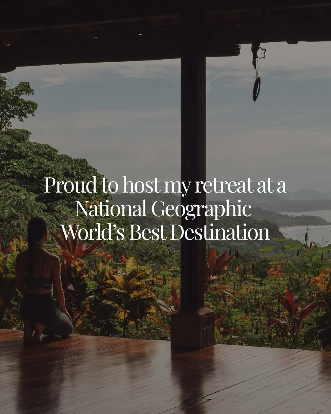 There are places on earth that simply hold a different frequency.

Anamaya Resort is one of them.

Recently named one of the top places in the world to retreat by National Geographic, this sanctuary sits above the Pacific, surrounded by jungle, ocean