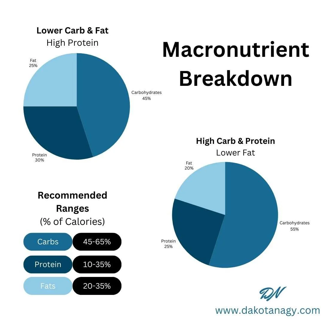 macronutrient breakdown