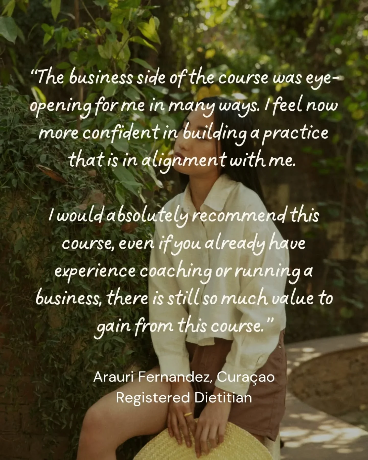 Thank you to Arauri, @araurifernandez, for these kind words!

💖 Head over to www.menstrualcoachacademy.com to learn more and apply for our July 2026 Menstrual Coach Academy cohort. 

#menstrualcoachacademy #periodcoach #menstrualcyclecoach #menstrua