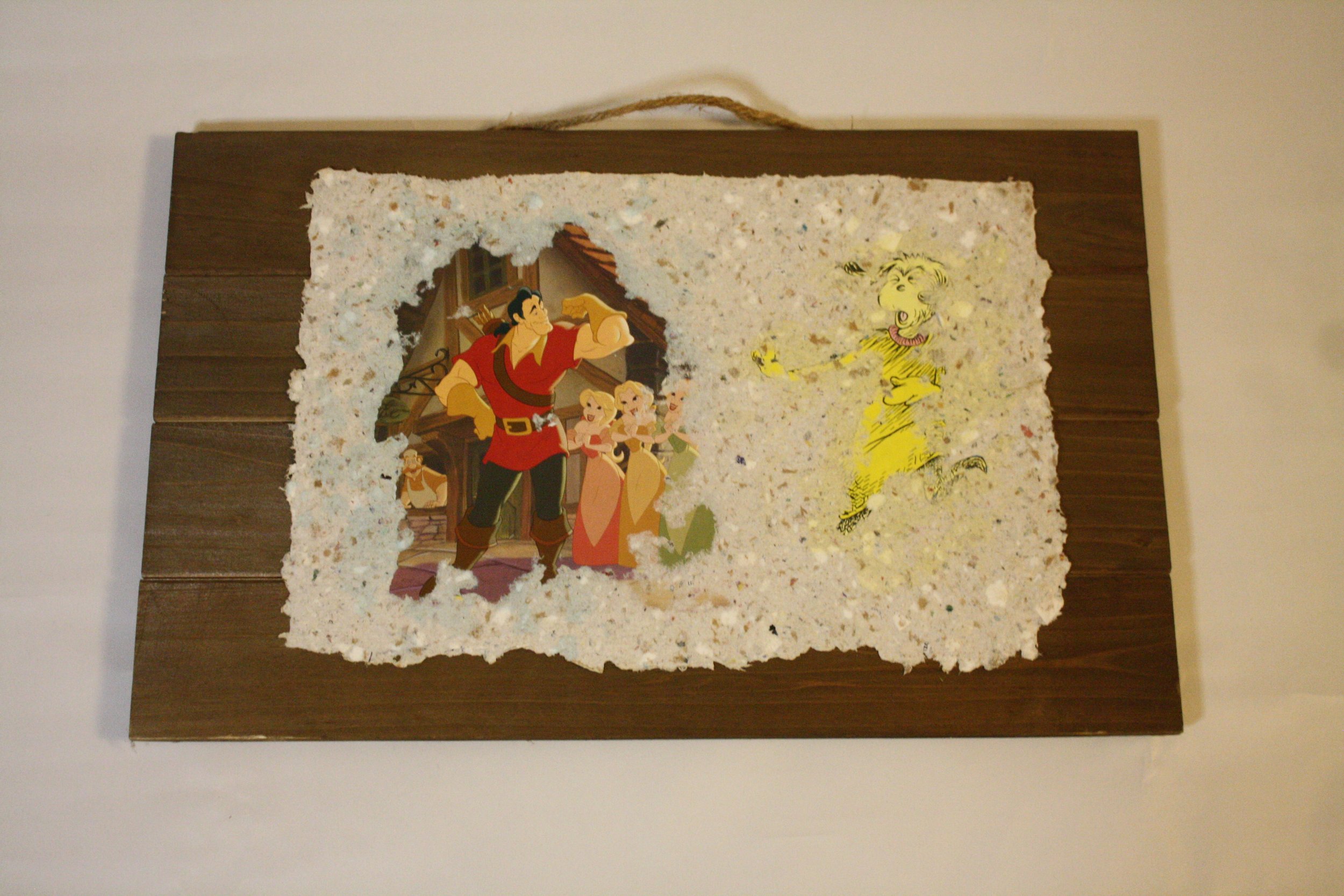 Knox part 2 B. Standley 2020 Recycled paper on wood