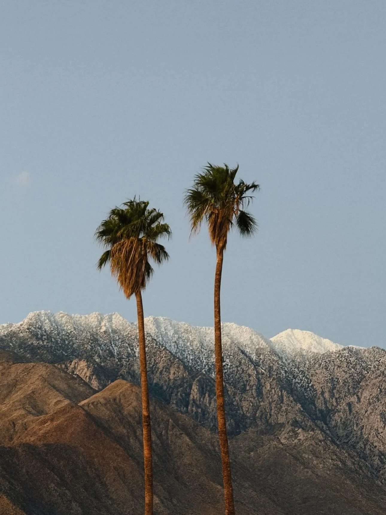 Snow on the mountain! 

#racquetclubestates @visitpalmsprings @coachellavalley