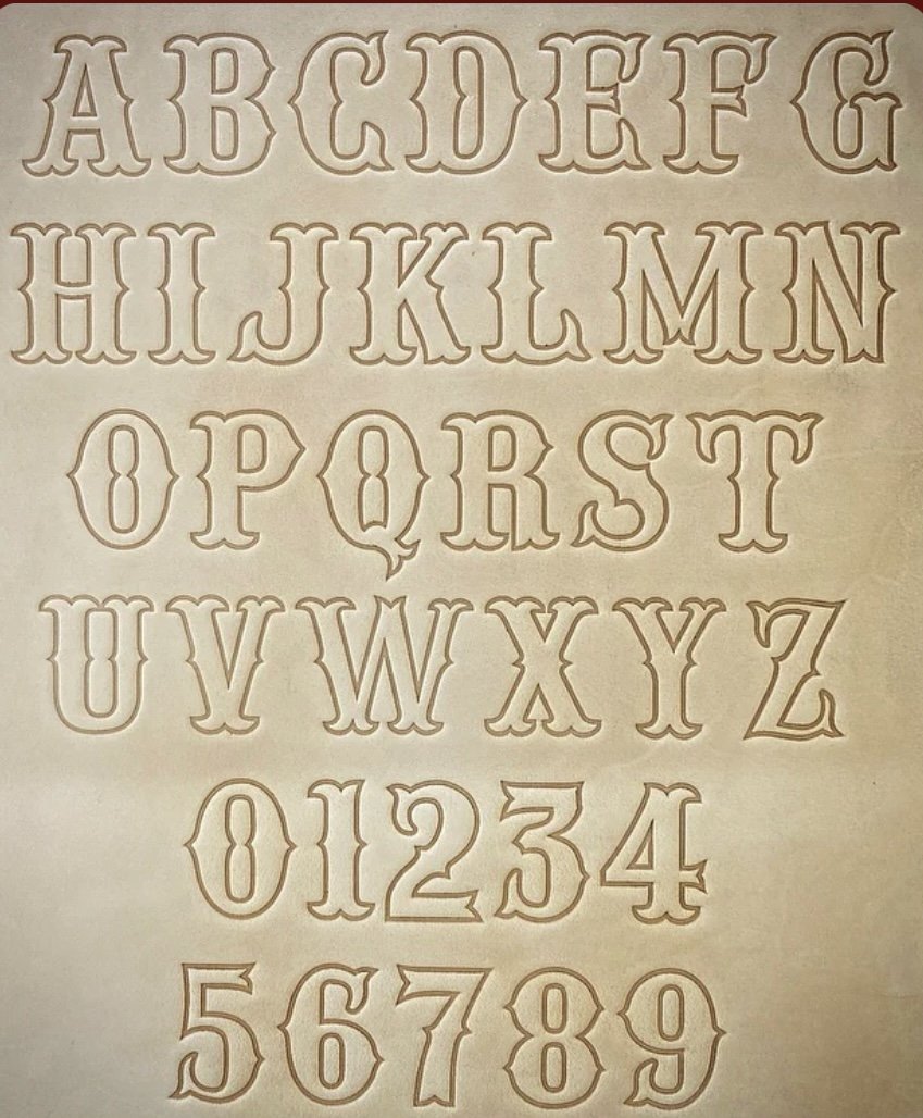 #4 Font 1'' TALL