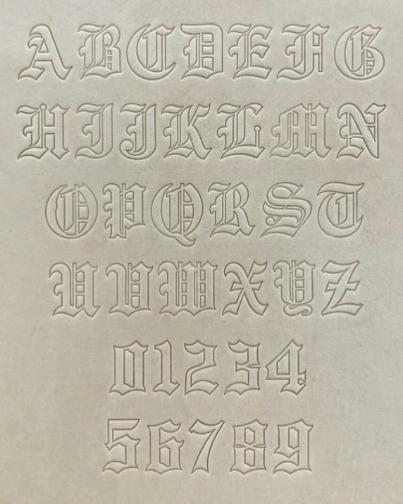 #10 FONT 2'' TALL