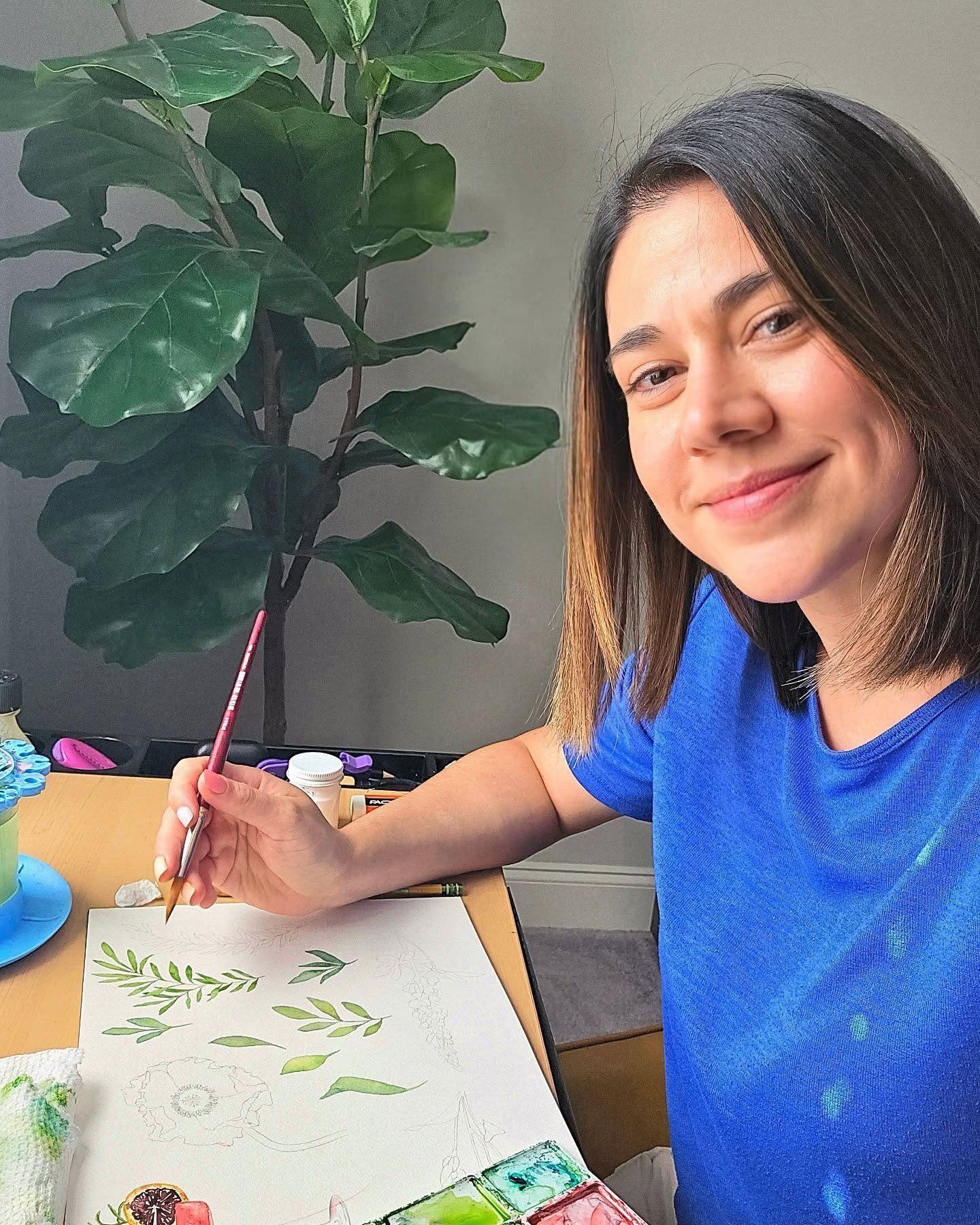 Doing what makes me happy!

#watercolor #painting #art #raleigh #nc #acuarela
