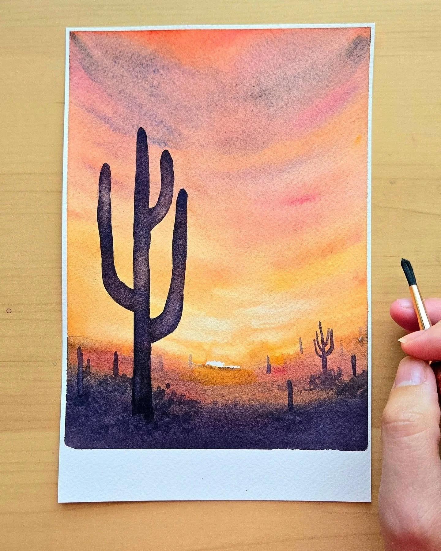 Feeling the heat! Daily practice 

#nc #landscapeart #raleigh #dessert #nationalparks #watercolor #painting #art