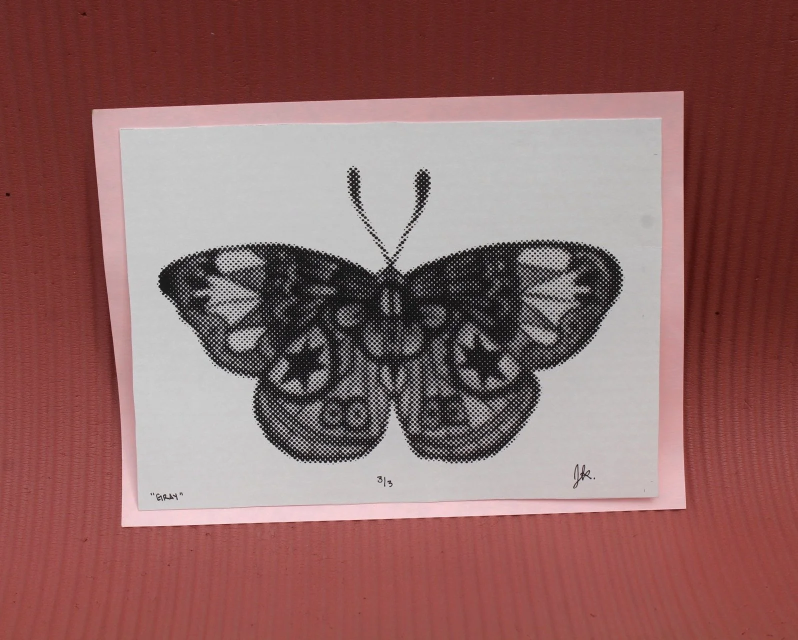 Gray - Original Screen Print
