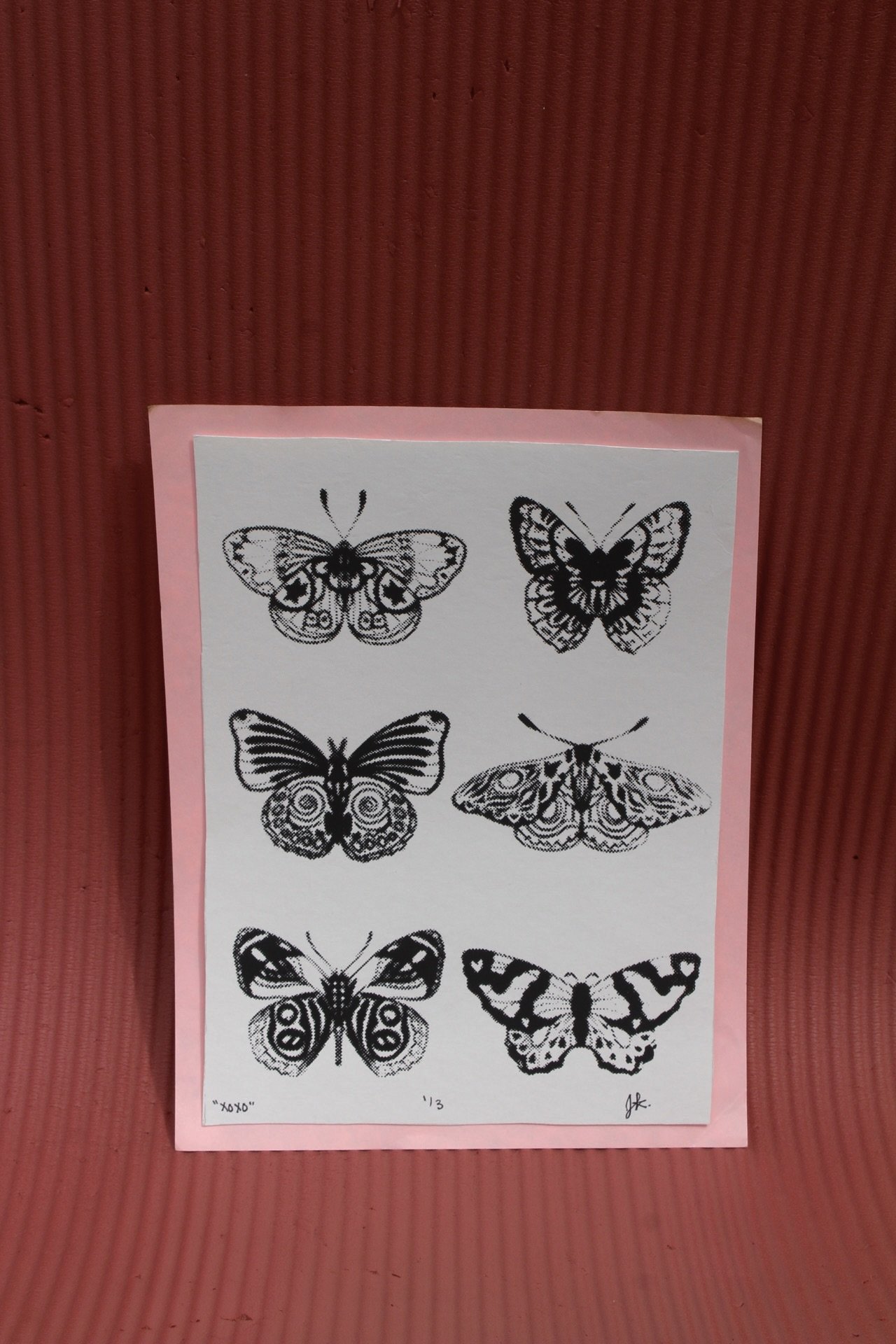 xoxo - Original Screen Print