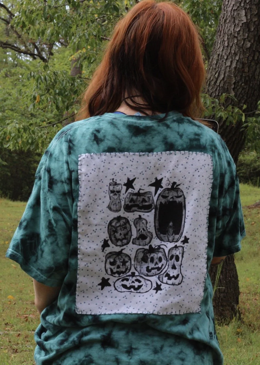 Porchlight Pumpkin Screen Printed Shirt