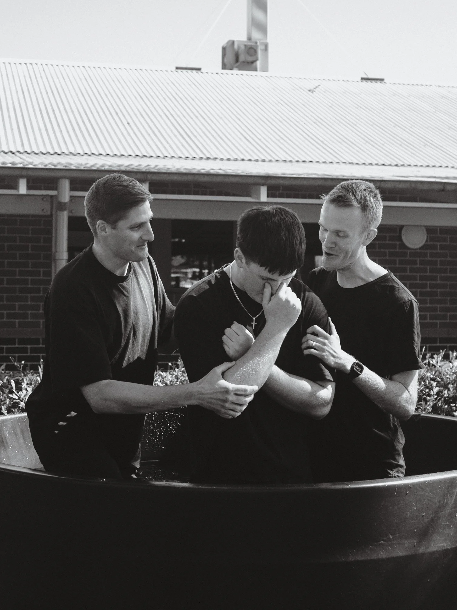 Korey’s baptism—Cornerstone Anglican Church Box Hill