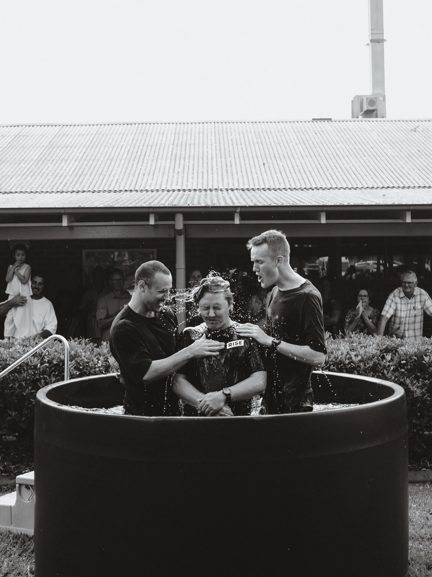 Sam’s baptism—Cornerstone Anglican Church Box Hill
