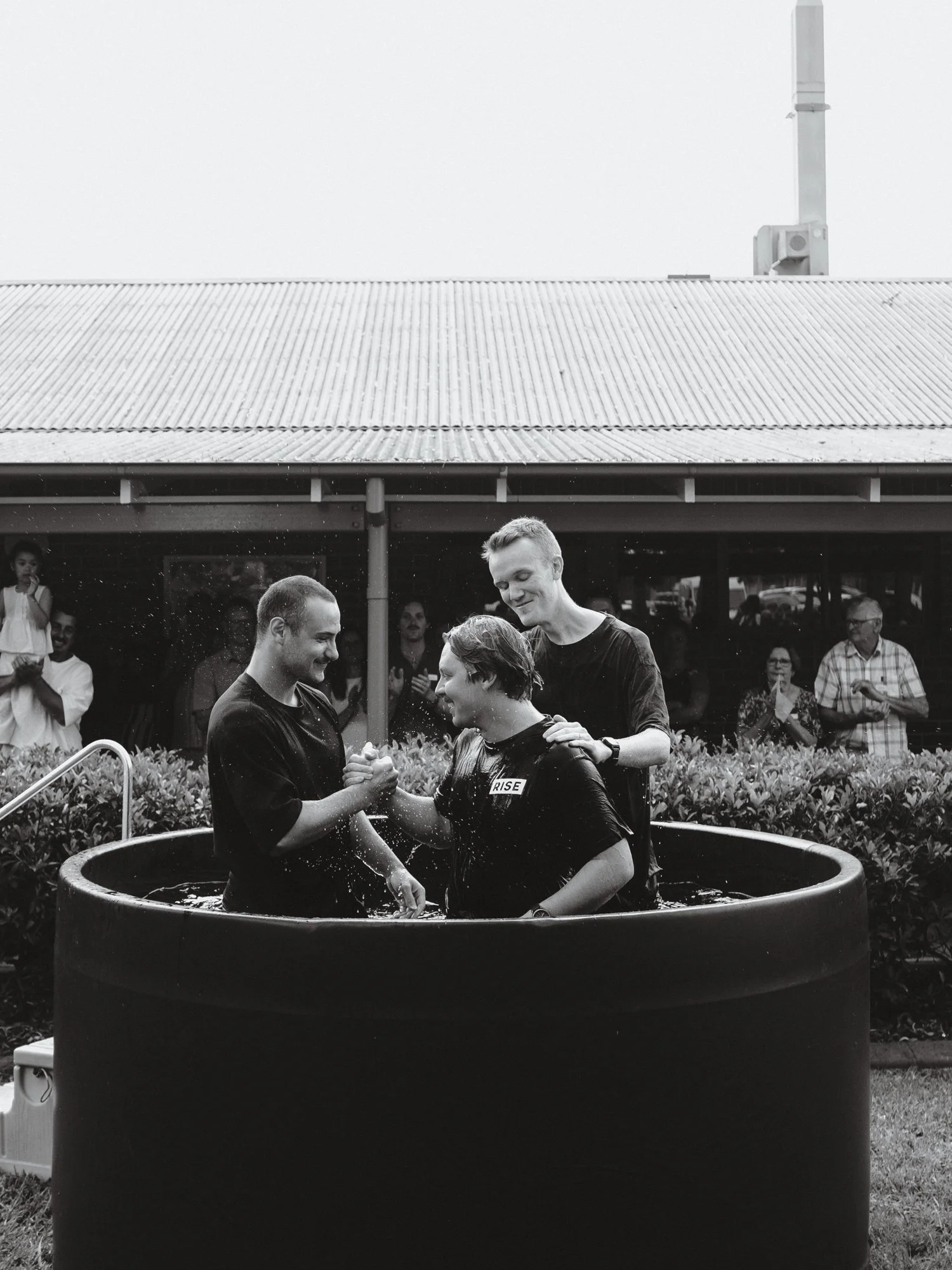 Sam’s baptism—Cornerstone Anglican Church Box Hill