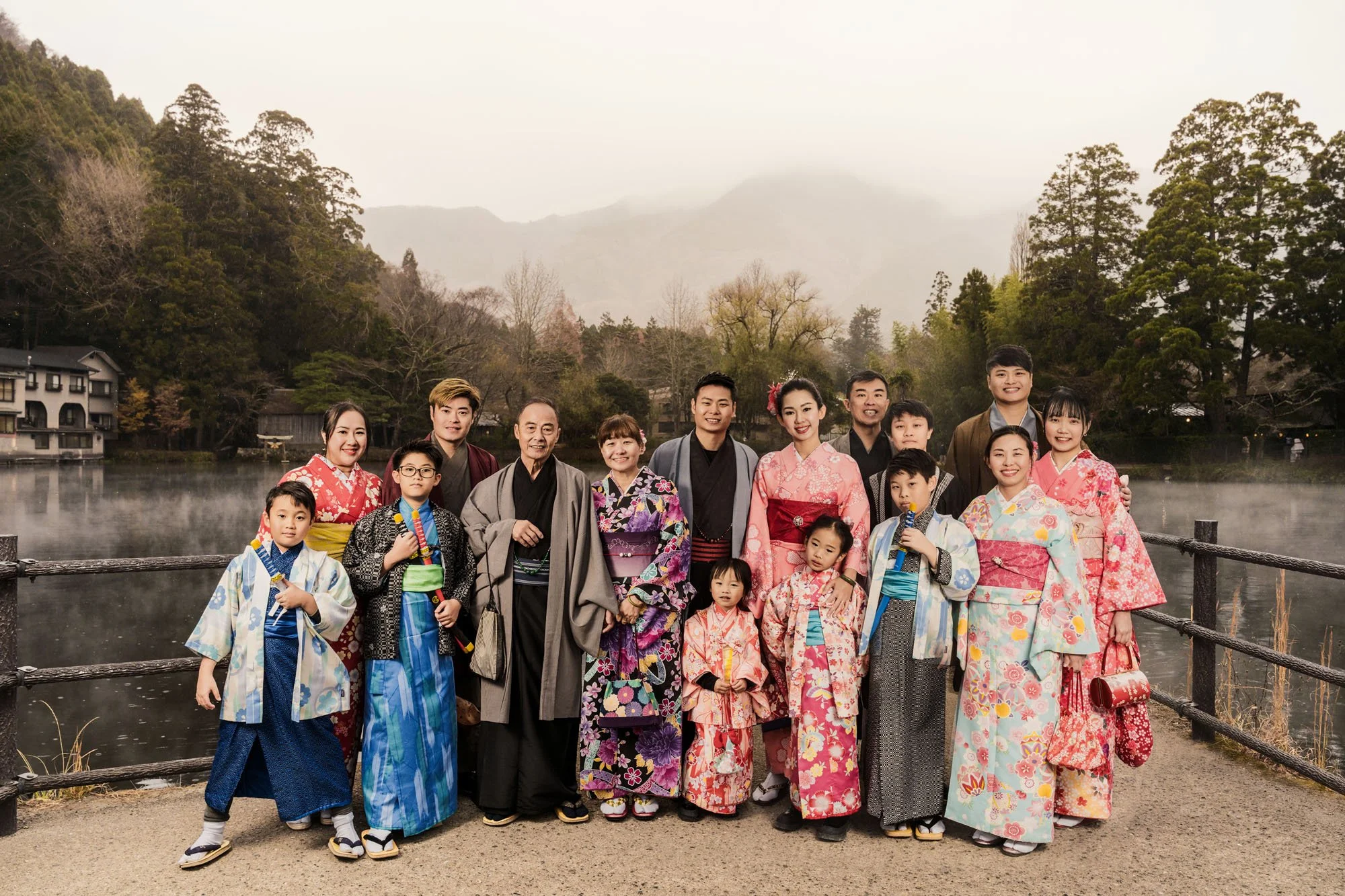 Big group photography Fukuoka