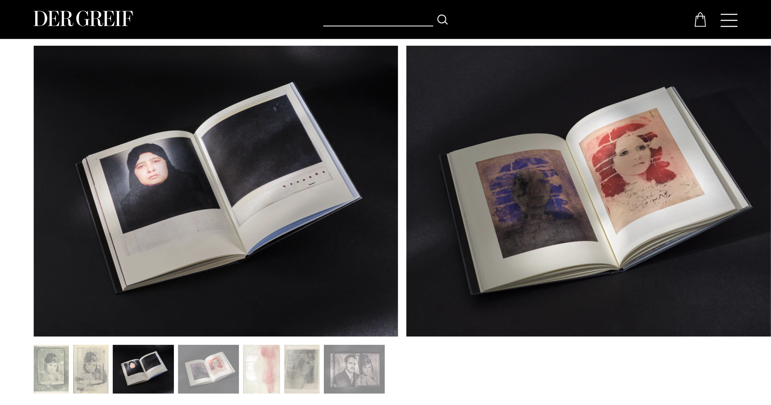 My Mother’s Tender Script by Asiya Al. Sharabi featured in Der Greif’s In Focus photobook series, 2026.