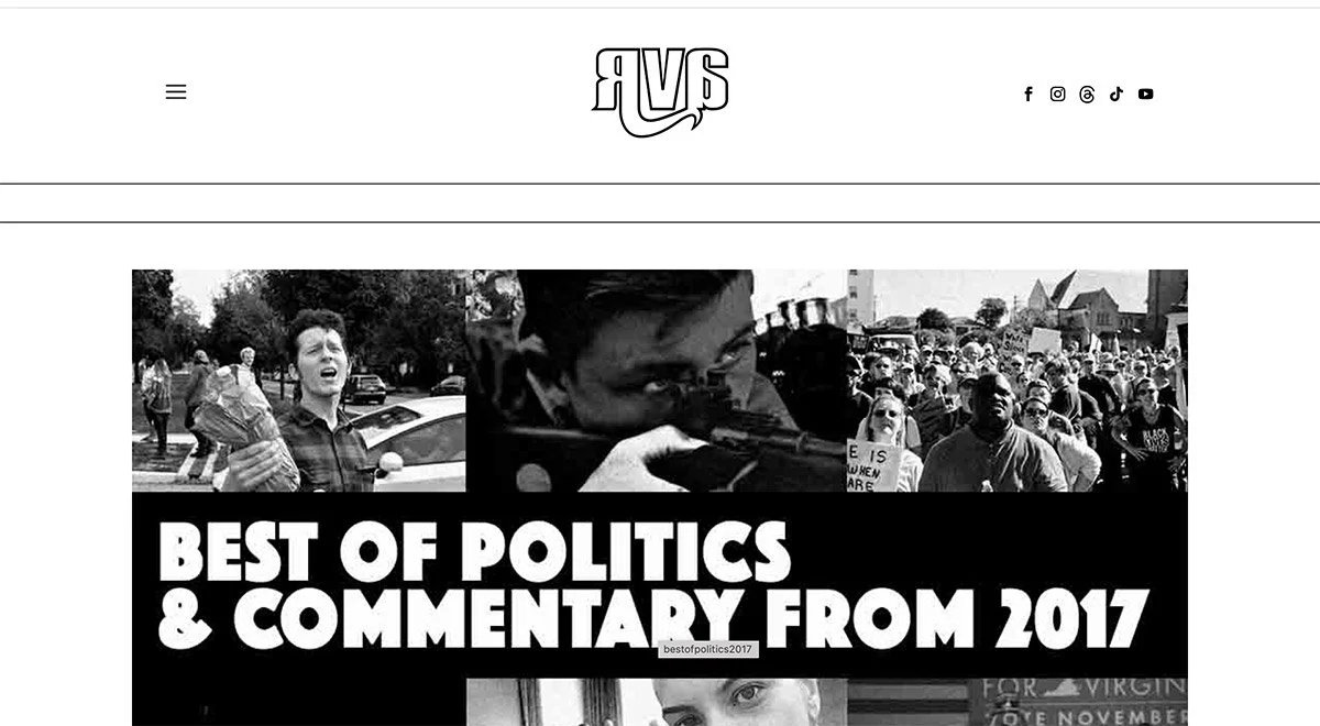 Image from RVA Mag’s Best of Politics and Commentary 2017, featuring an article about Asiya Al. Sharabi.