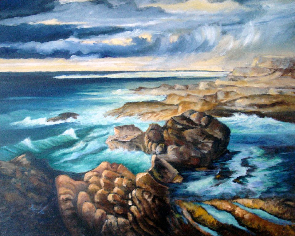 Kashifa+Sohail+Rocky+waves,+20x24,+Oil.jpg