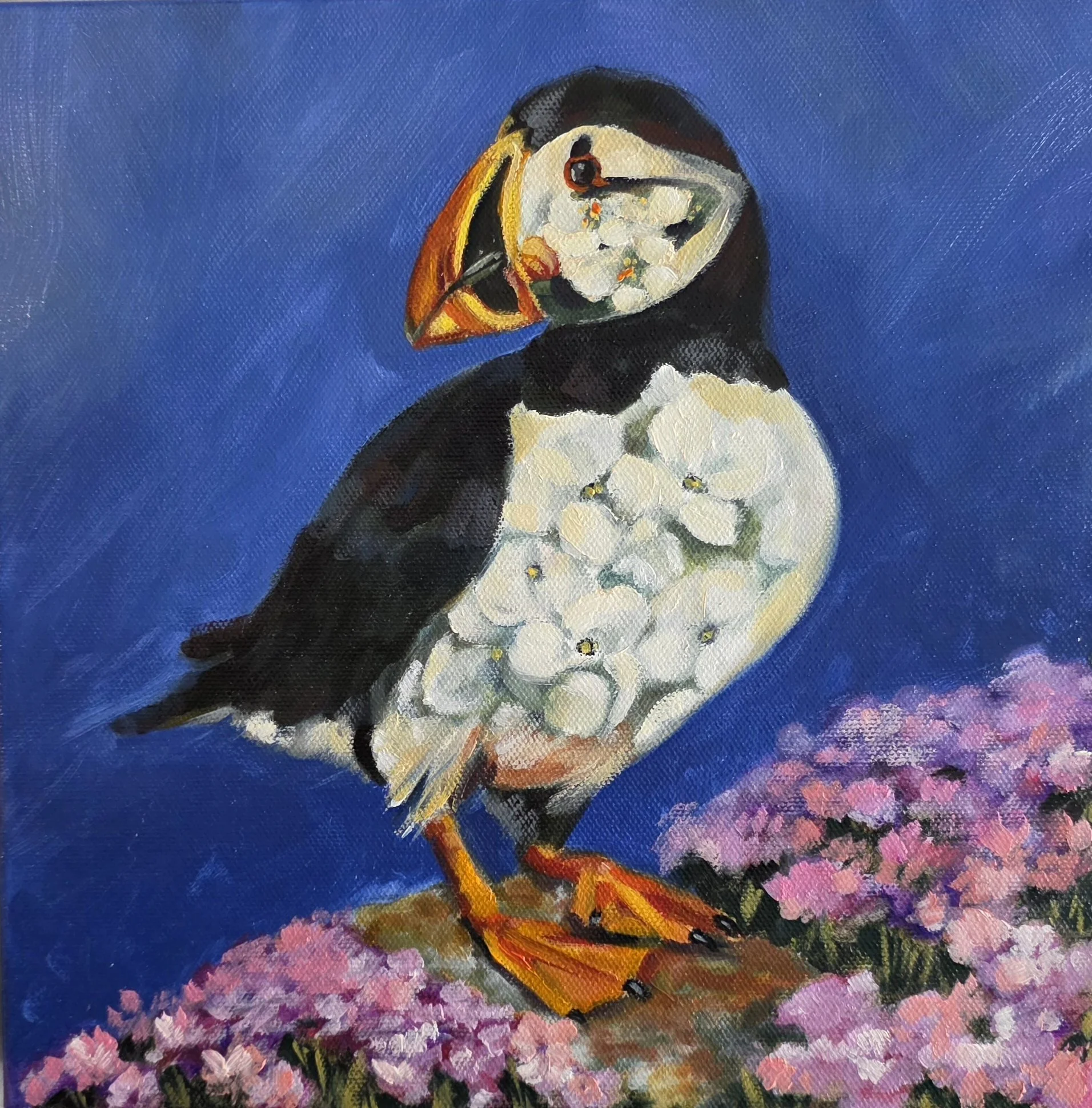 A Breath Of Fresh Air | 10x10" Oil on Gallery Depth Canvas by Eleanor Birch