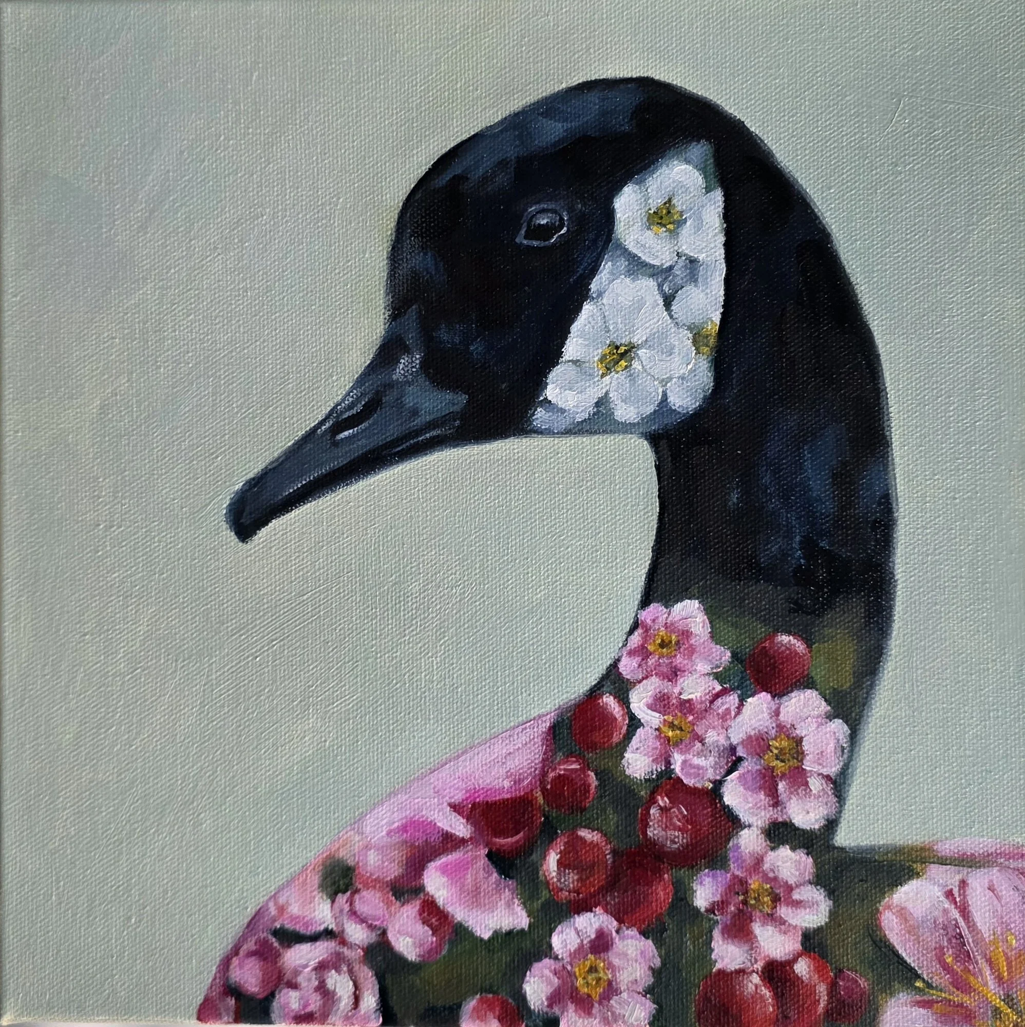 Beneath The Surface | 10x10" Oil on Gallery Depth Canvas by Eleanor Birch