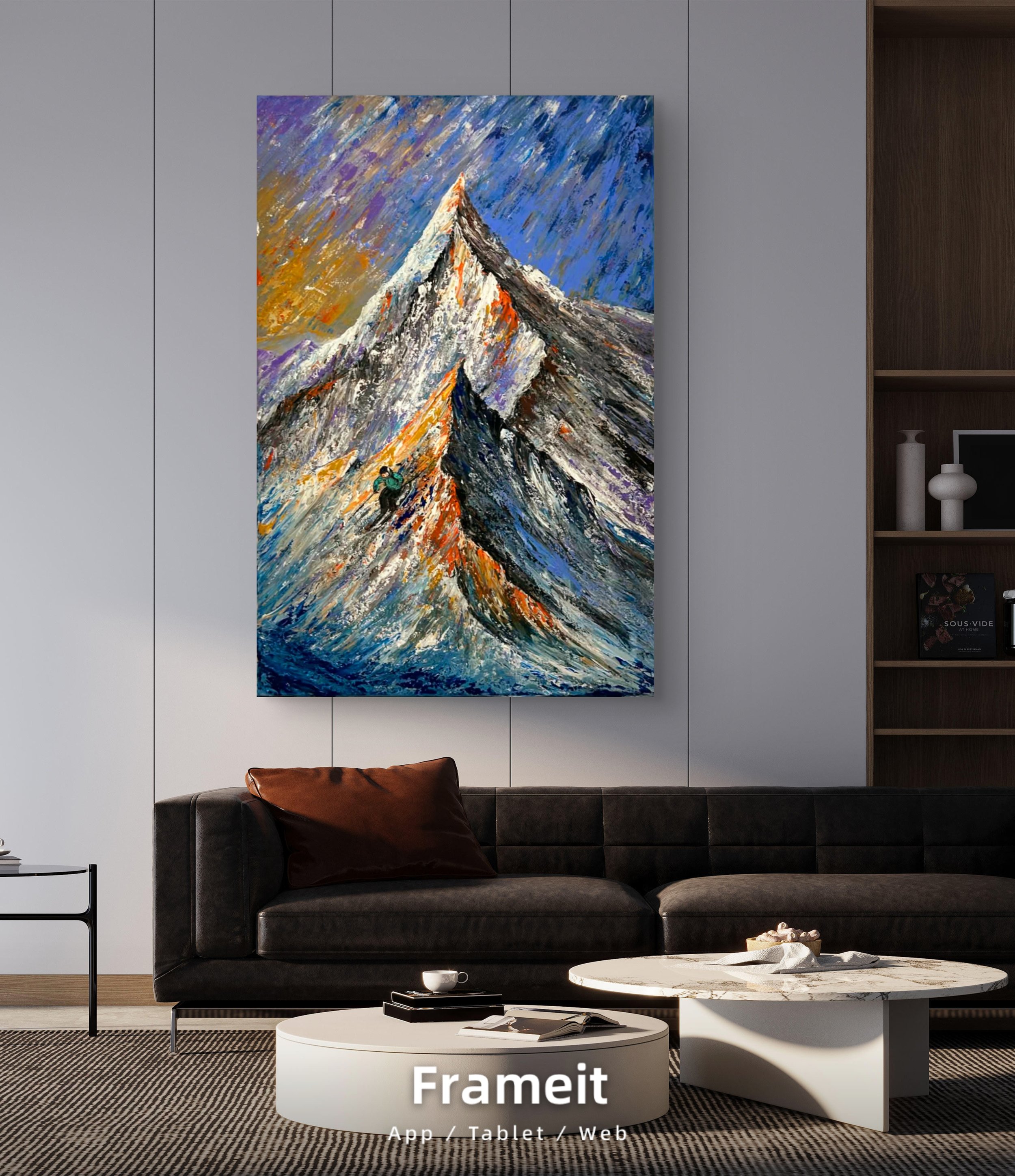 Ski Mountain-36x24inches-C$450.jpg