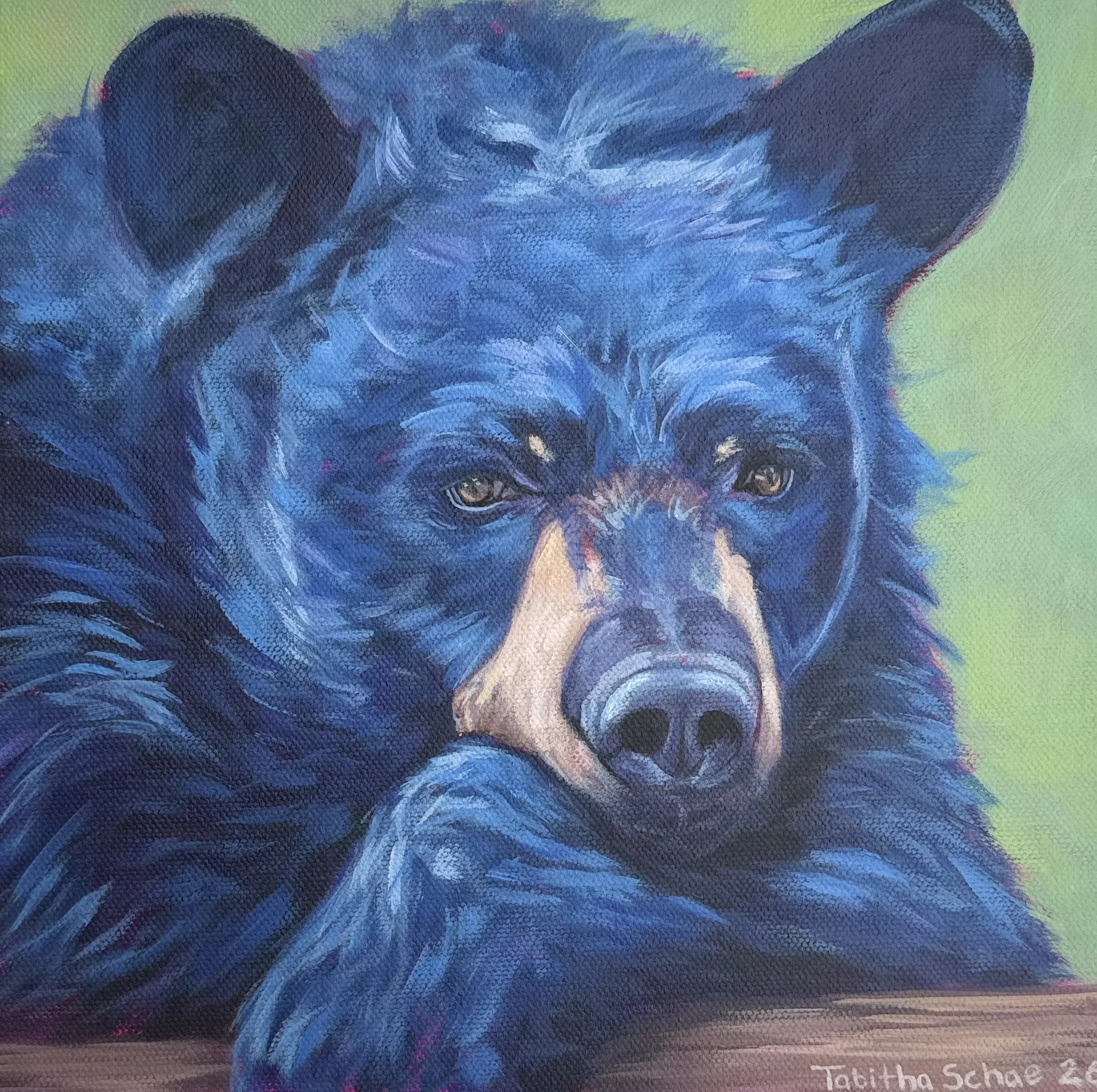 Solitude | 10x10" Acrylic on Gallery Depth Canvas by Tabitha Schae