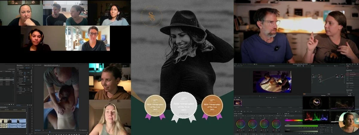Soulful Storytellers apprenticeship pathways for birth photographers and filmmakers, including Foundations, Advanced, Signature, and Soulful Studio documentary storytelling experiences.