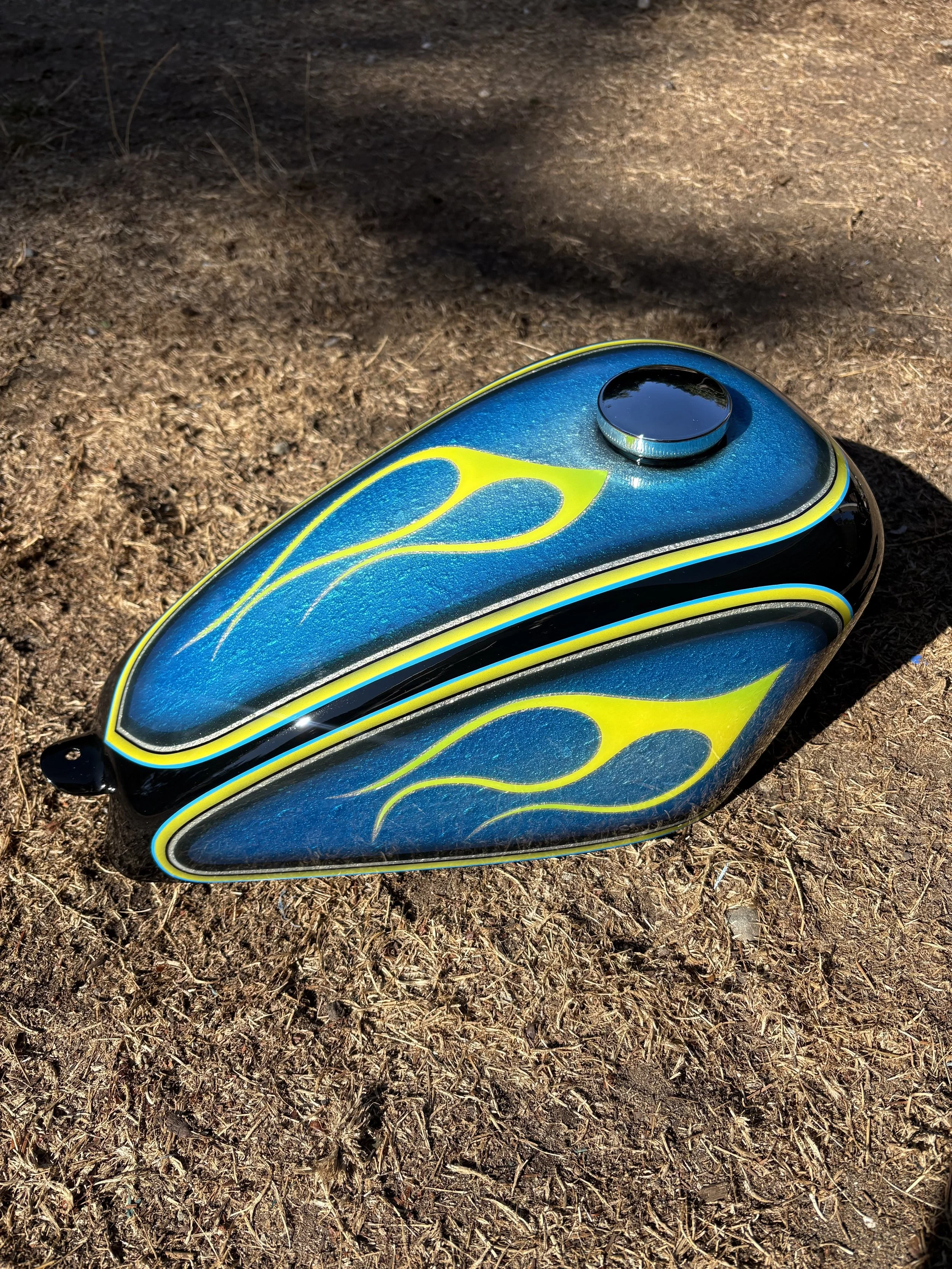 Custom Chopper Tank