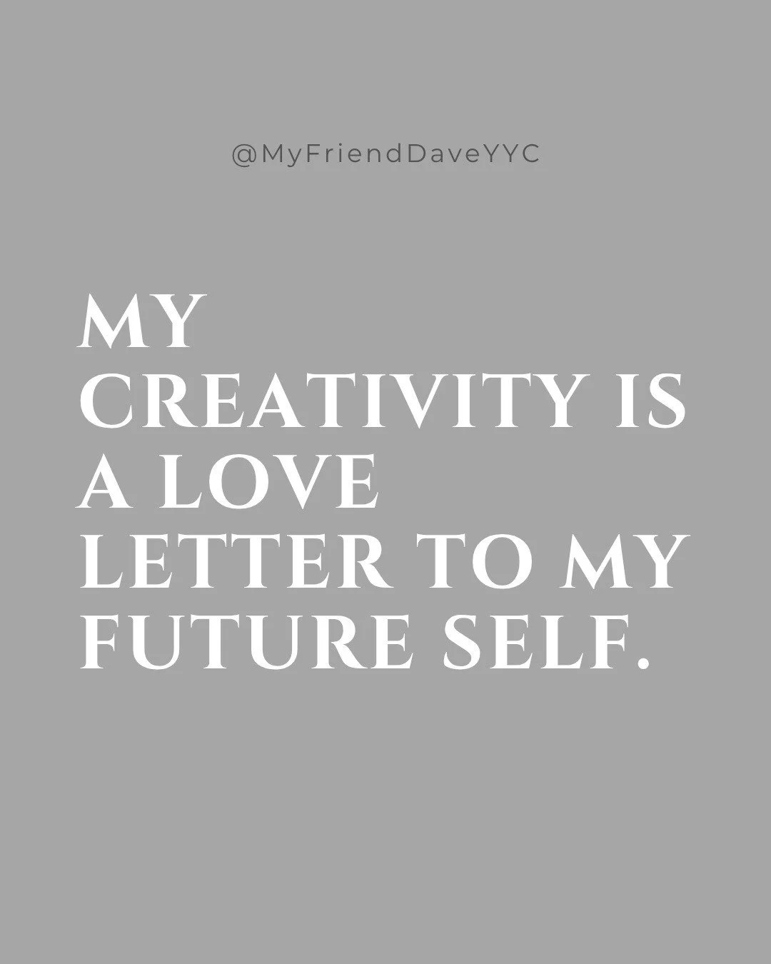 Creating today with tomorrow in mind. Every project is a love letter to what&rsquo;s ahead 🎨💫 #MyFriendDave #MindfulLiving #EmpowerYourself #Creativeminds