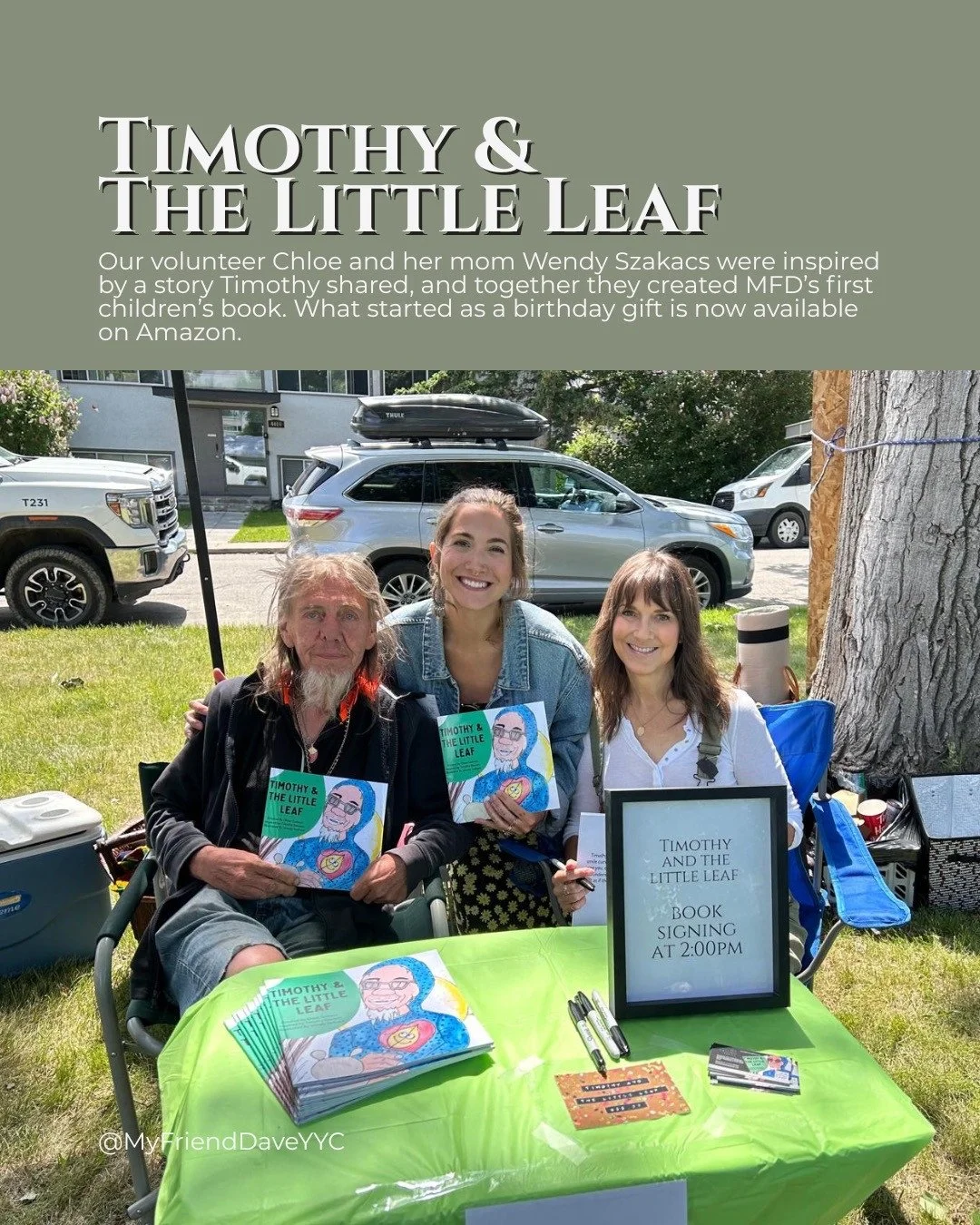 Timothy and the Little Leaf 🍃💛 What started as a heartfelt birthday gift turned into MFD&rsquo;s first children&rsquo;s book! ⁠
⁠
This book was brought to life by the incredibly talented Wendy Szakacs and her daughter/ our very own MFD team member 