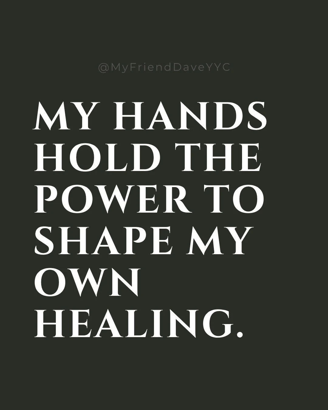 Healing starts from within and sometimes, the power to shape it is literally in your hands. 🌿✨ #EmpowerYourself #WellnessJourney #MindfulLiving