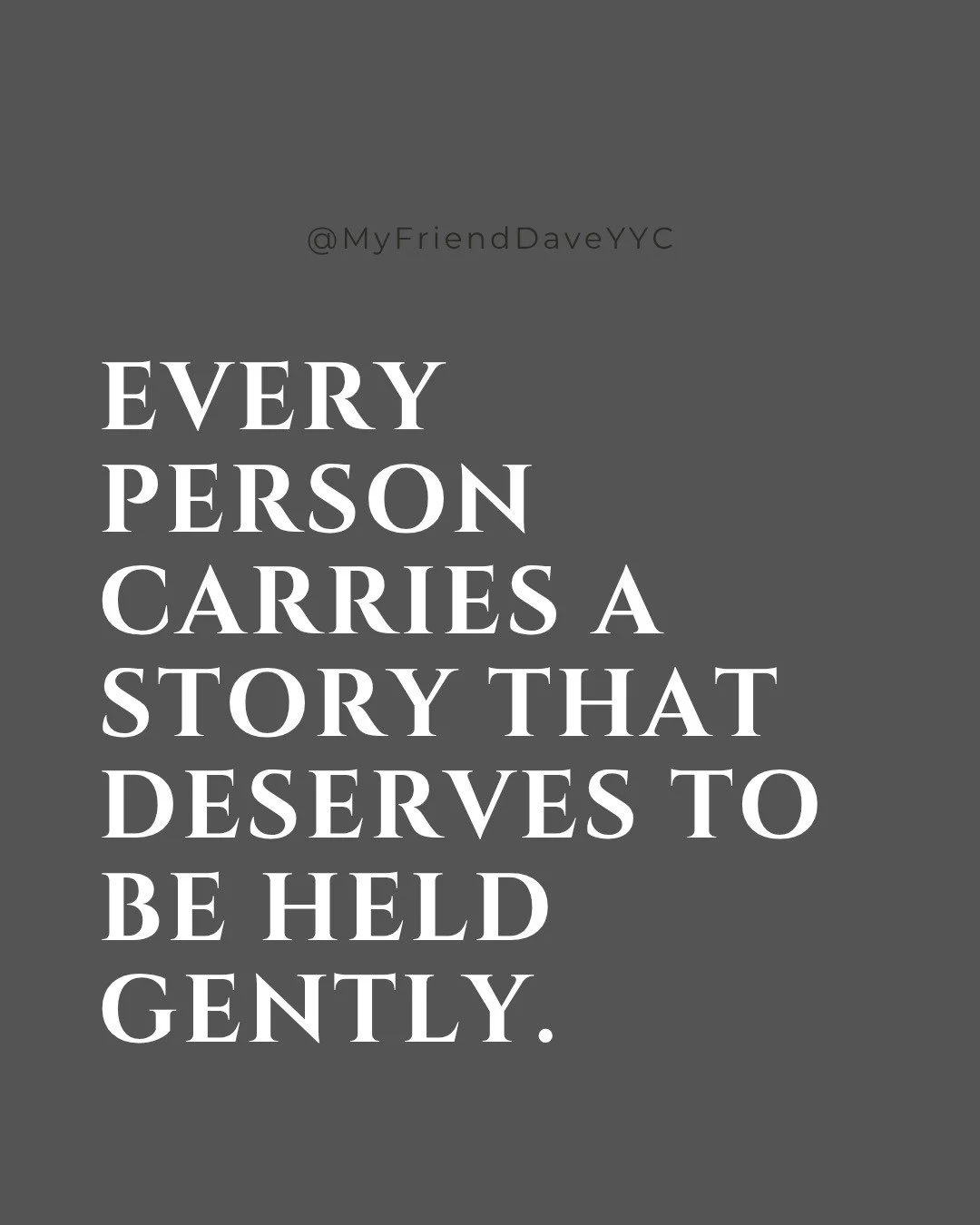Everyone carries a story. Let&rsquo;s remember to meet each other with care and understanding. ☁️🌱 #CommunityCare #HealingTogether #MindfulLiving