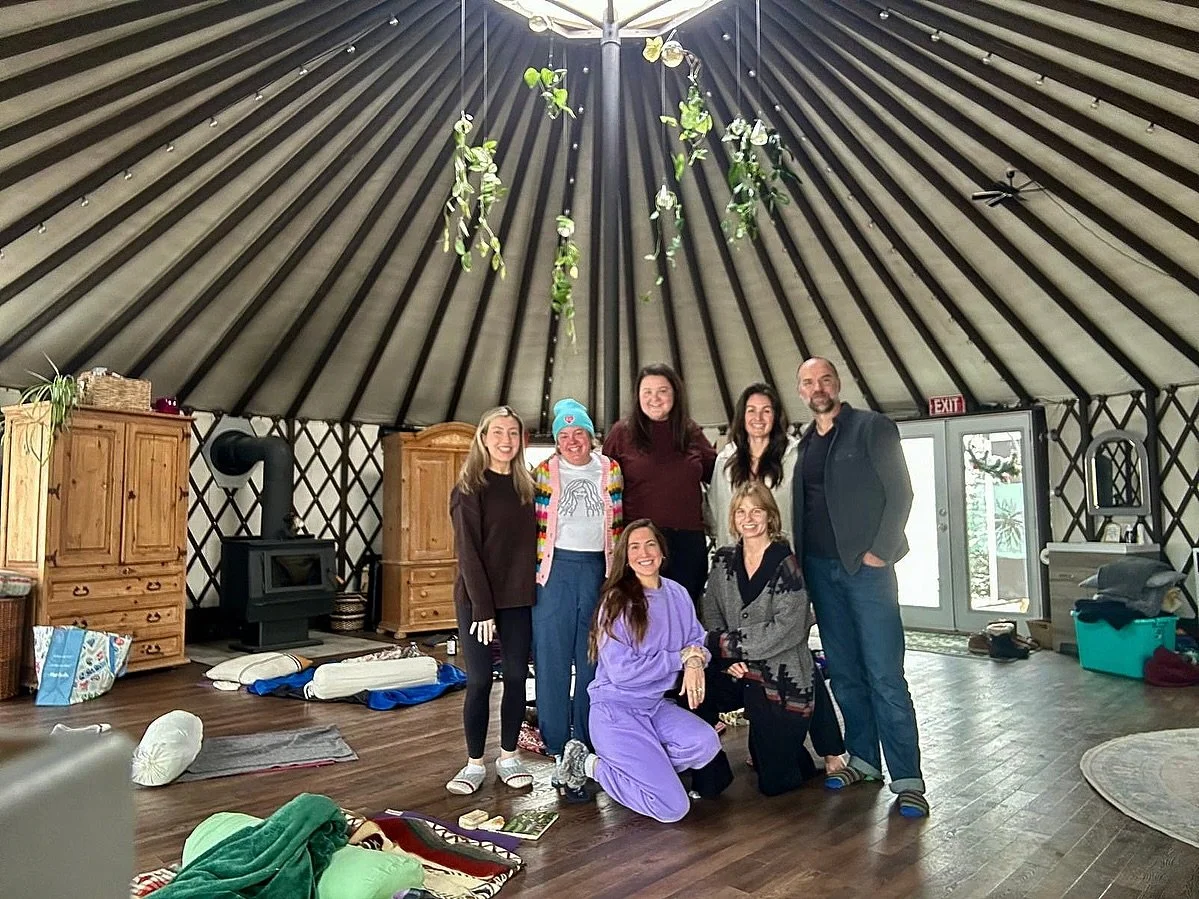 Just after Christmas the My Friend Dave team was gifted the most beautiful breathwork ceremony from our friends @erinwyllthawk and @trevorwyllthawk of @numabreathwork 

To be held in our own ceremony felt so special as we are spending a lot of time h