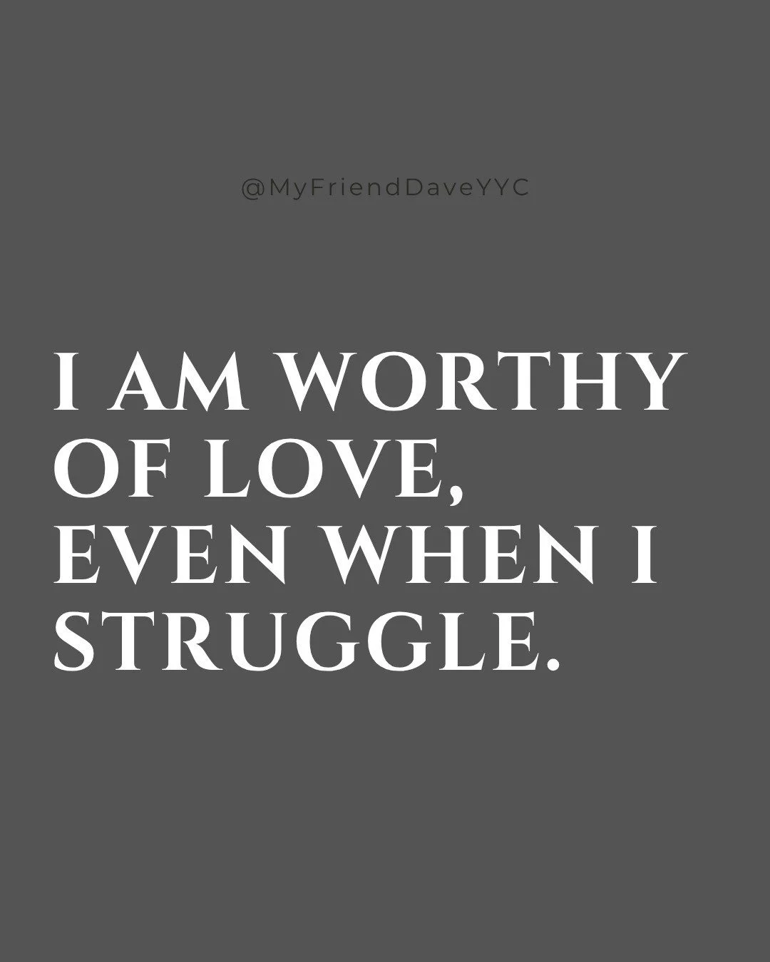 We are all worthy of love, even when we struggle. 🌿🤍
#MyFriendDave #HealingTogether