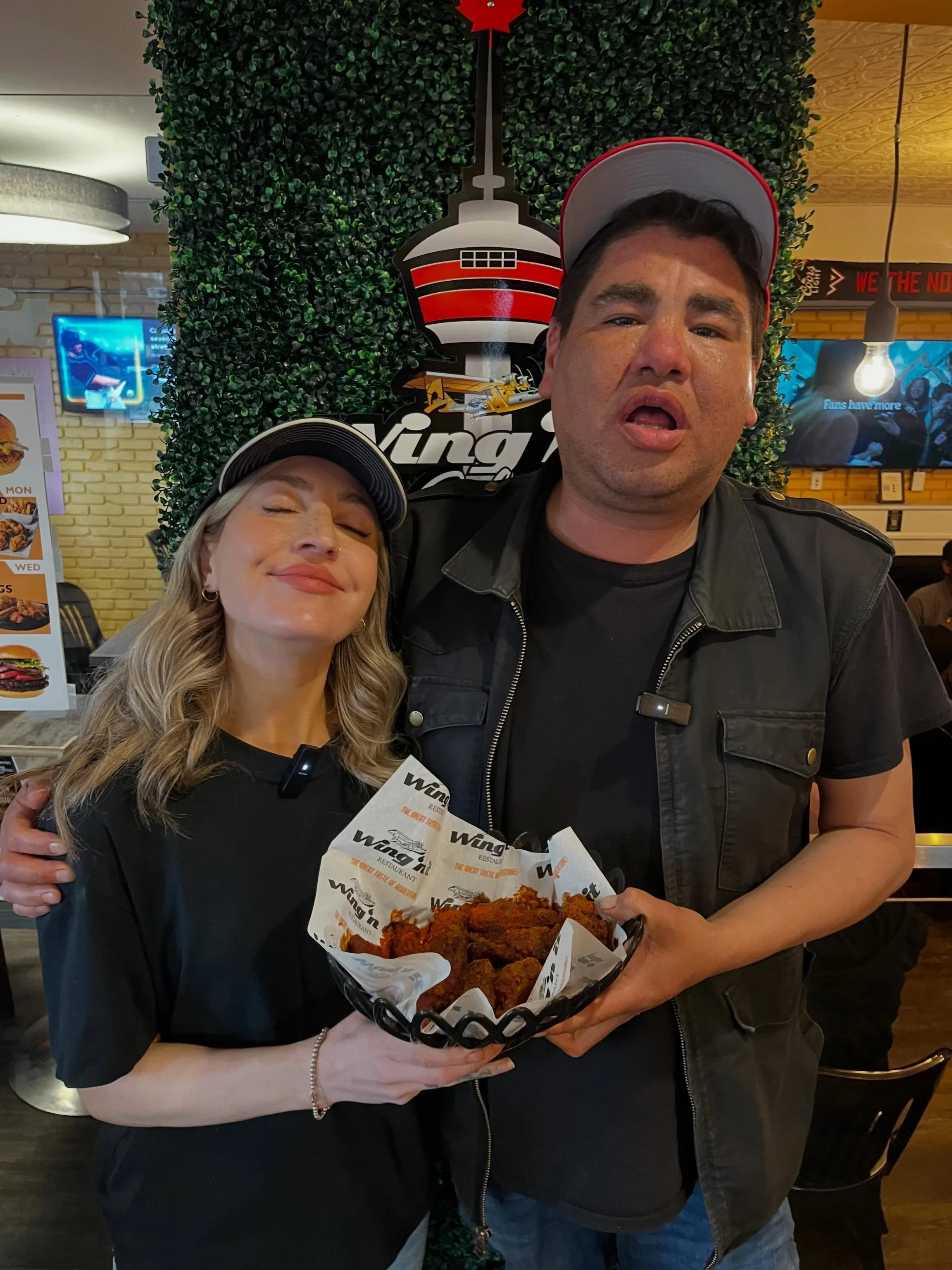 The faces of our hot wing champions!! 🌶️🥵💦 

So proud of these freaks!! 🤣

We can&rsquo;t thank you enough for your donations towards our My Friend Dave Documentary! 

The full length video will be on our YouTube! But reels coming soon!! 

#myfri