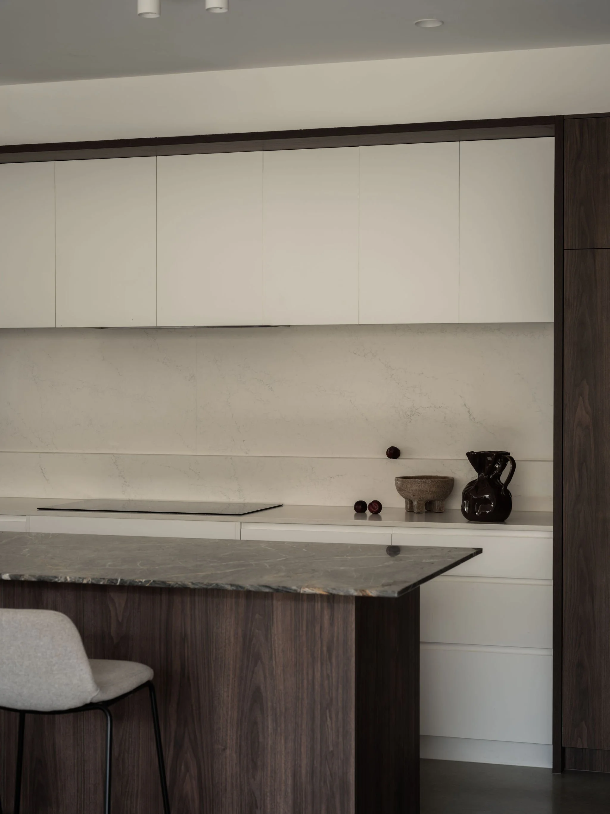 Parklane Place home Bulimba - kitchen. Interiors by Borgeaud Interiors.