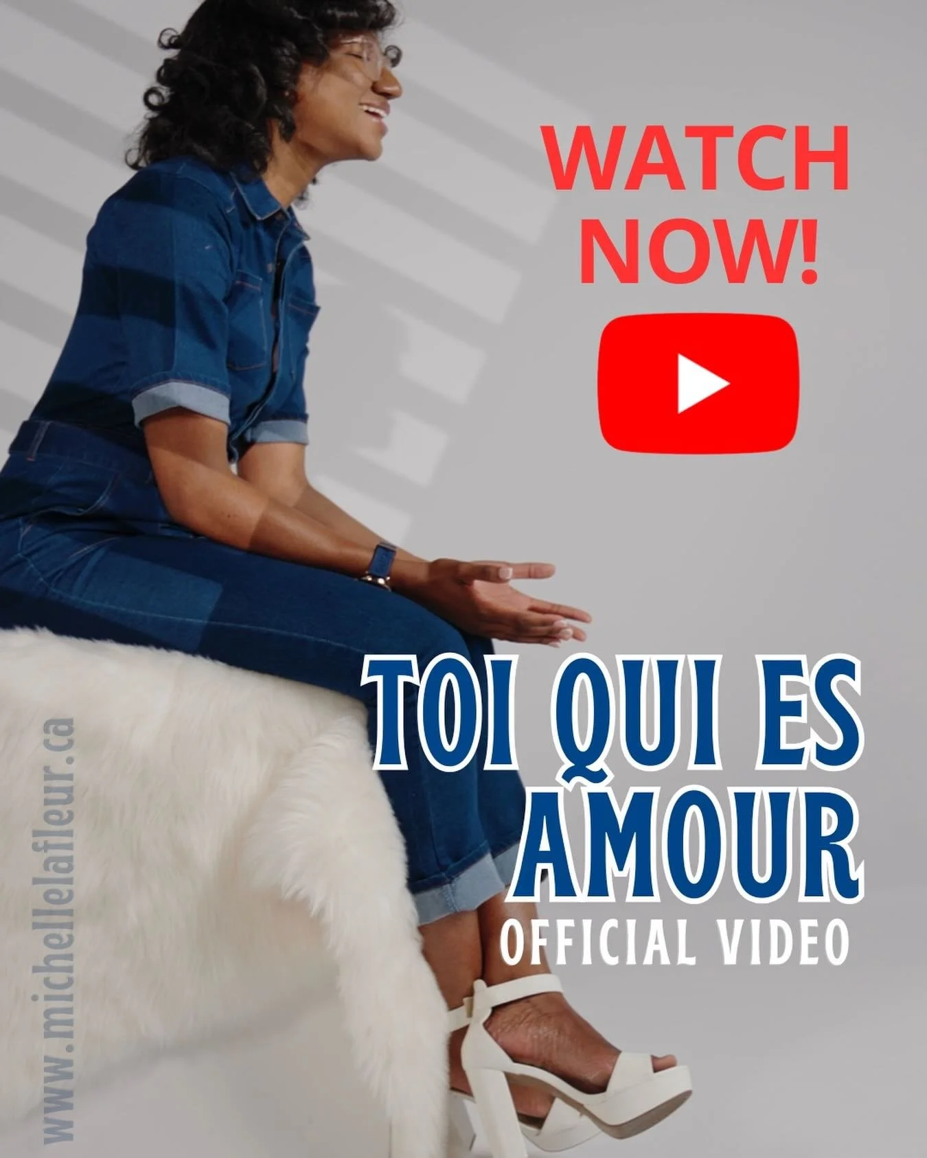 Available NOW!!! Youtube: Michelle Lafleur - Toi qui es Amour 💙