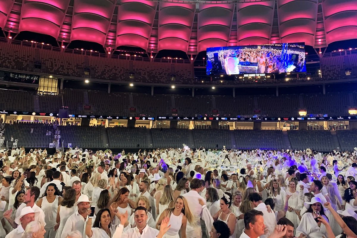 Diner En Blanc Optus Stadium