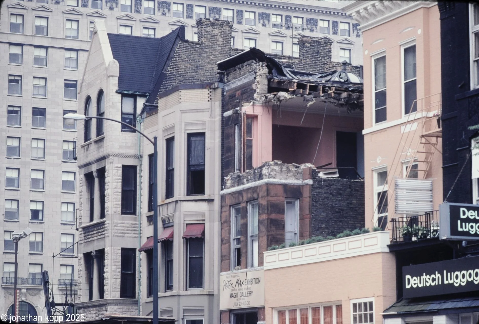 Oak St Site Demo, 1981