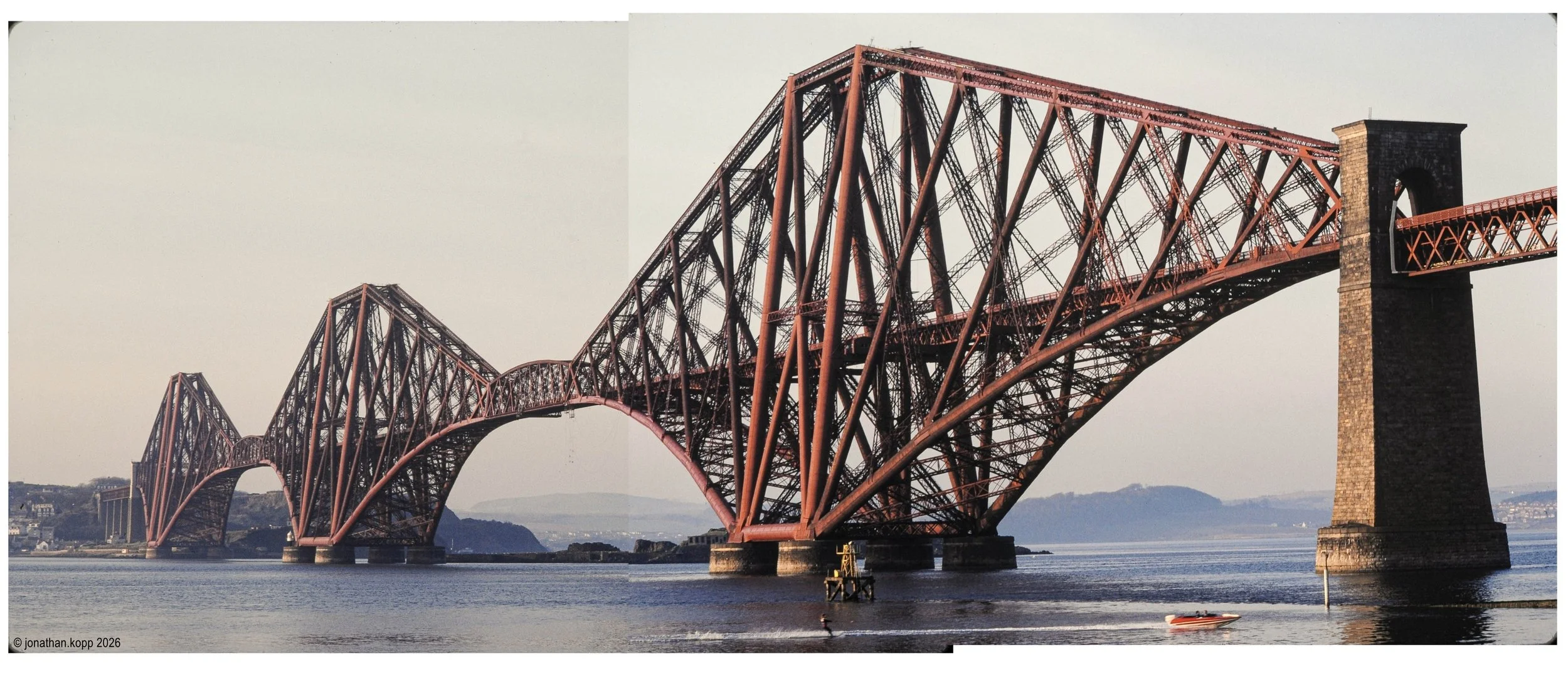 The Forth Bridge, Scotland, 1988