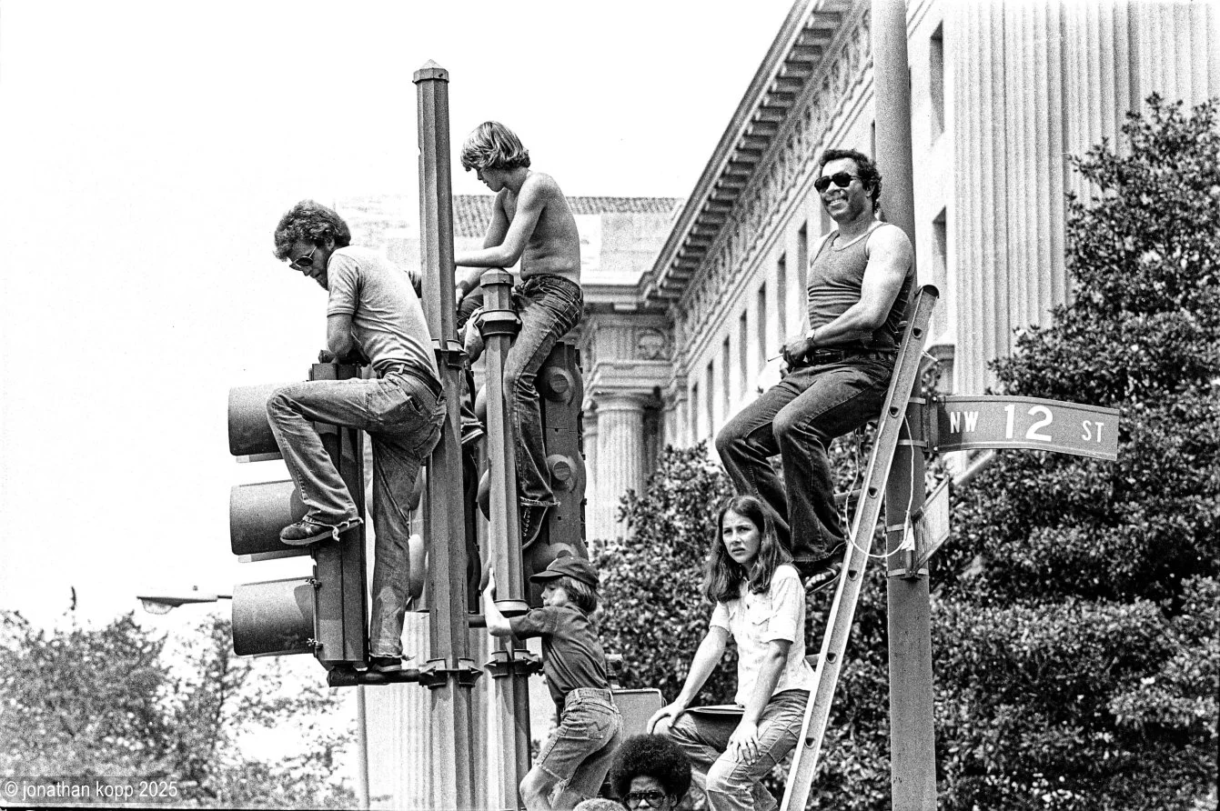 Constitution Ave., Parade, July 4, 1976
