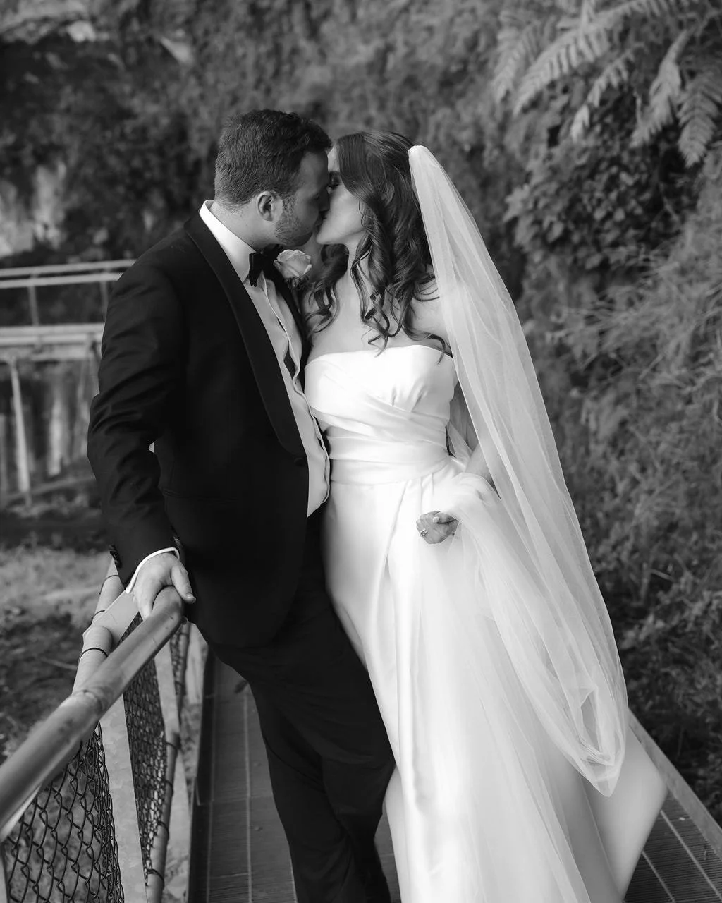 Congratulations to our beautiful bride, Georgia, and her new husband, Heinrich! 🥂✨️ #just married 🤍 Georgia looked stunning in her #customlouisealvarez Mikado gown, the hand draped bodice nipped in on her waist and flowed into a dramatic full skirt