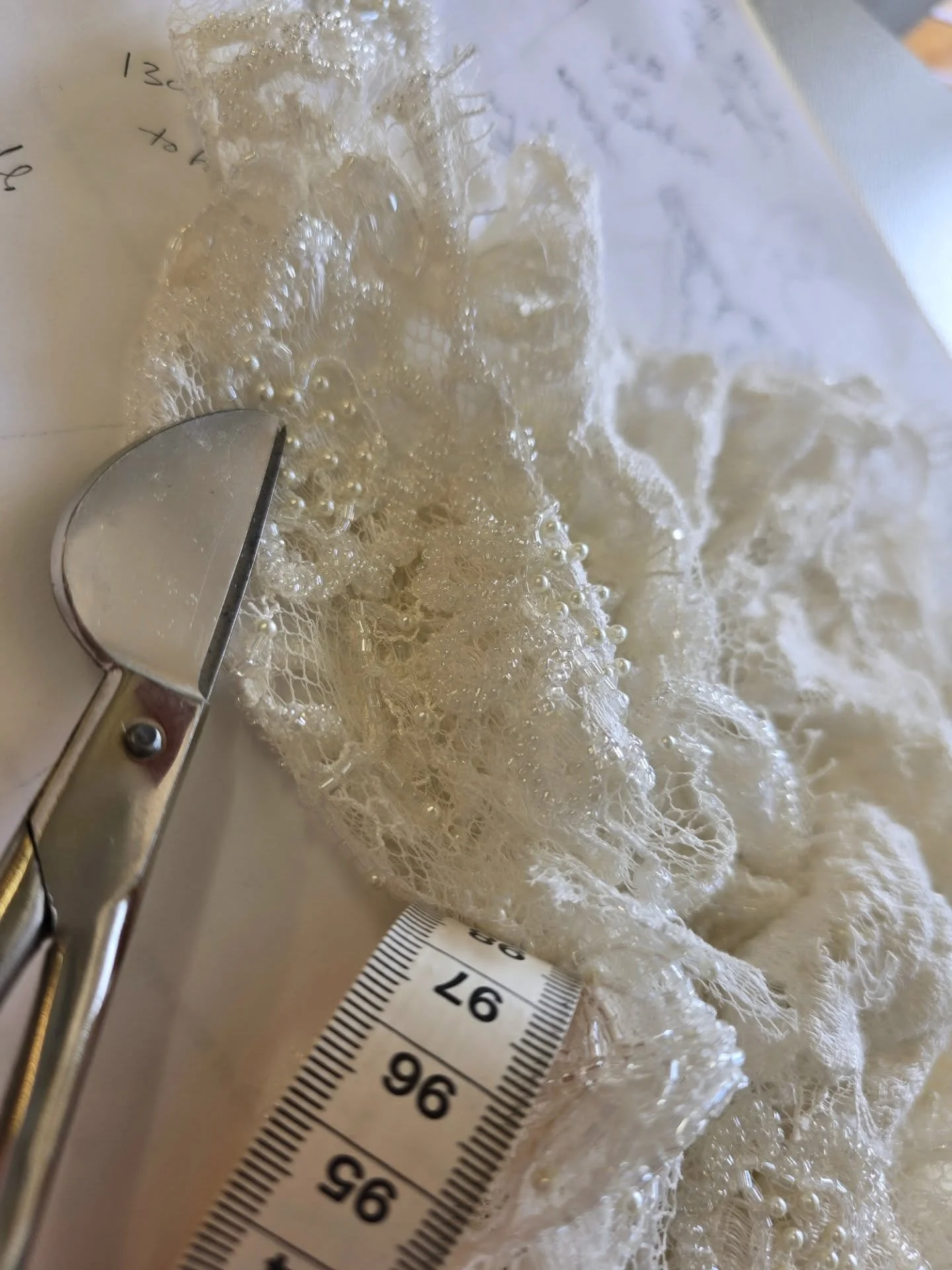 Each design is brought to life, step by step right here in our atelier, love in every stitch ❤❤❤ #lovewhatyoudo #wedo #madeinaustralia We'd love to show you what we do, book your individual appointment now and view our beautiful collection of gowns, 