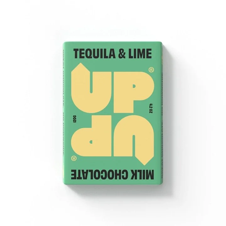 UP-UP TEQUILA AND LIME MILK CHCCOLATE 120G