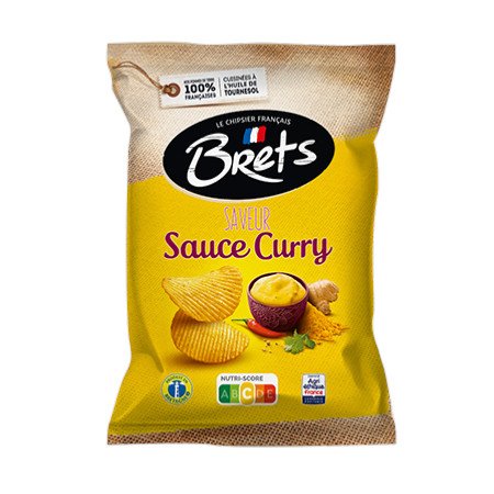 BRETS CURRY SAUCE 125G CRISPS