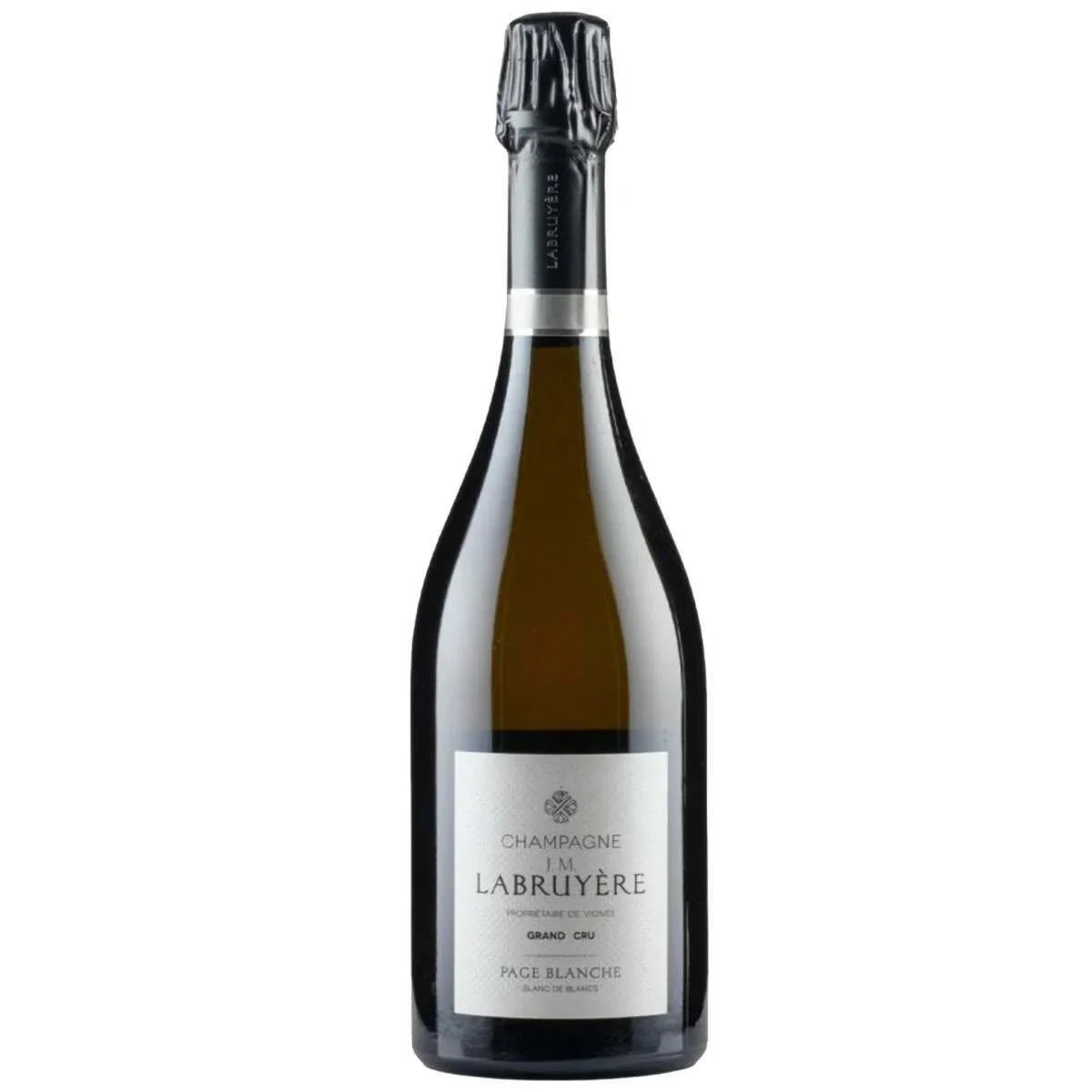 CHAMPAGNE JM LABRUYERE PAGE BLANCHE BLANC DE BLANCS BRUT NATURE