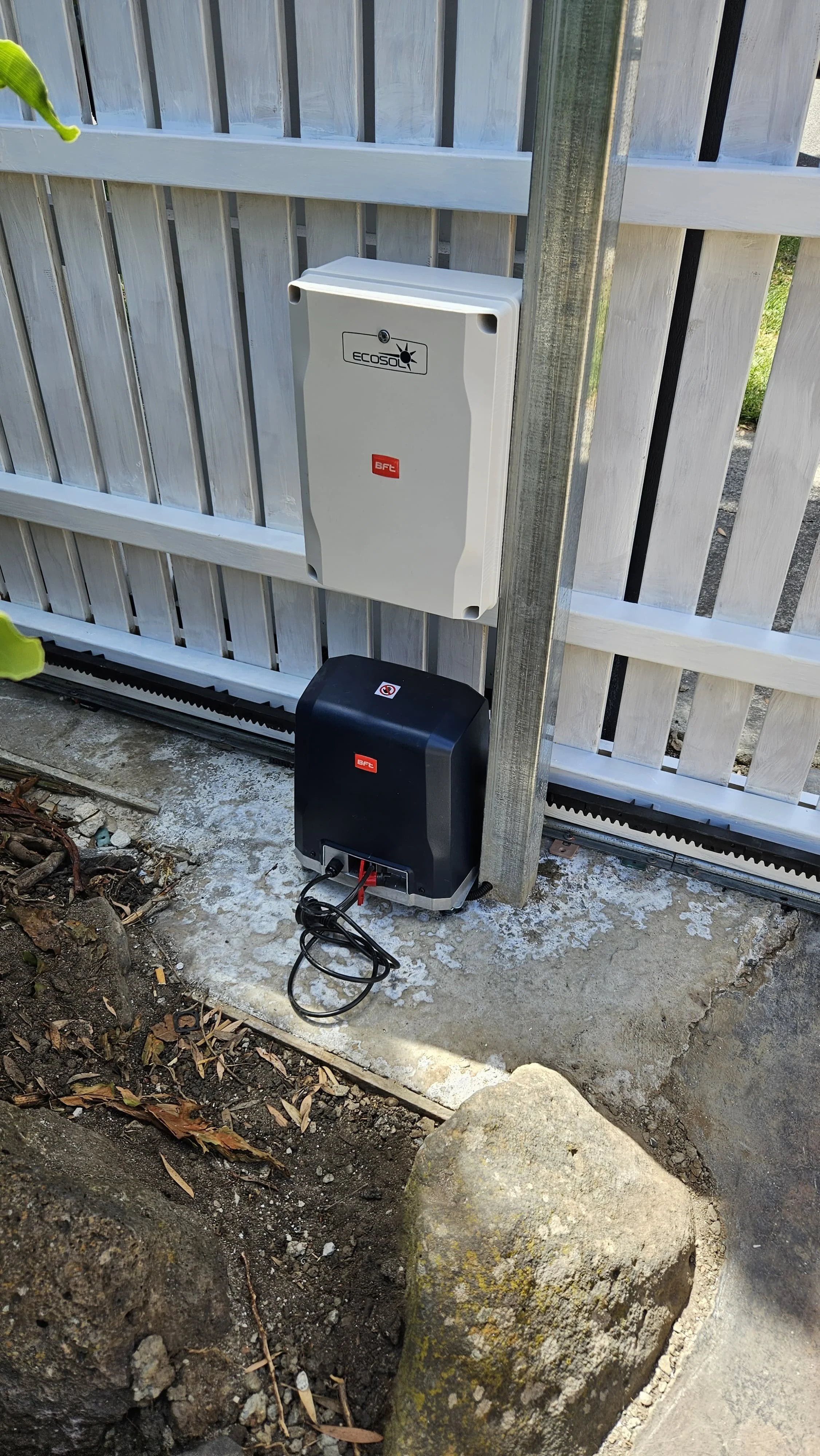 Automation of existing gate - Motor installation , automatic gates, ASAGATES , Automatic Systems Australia